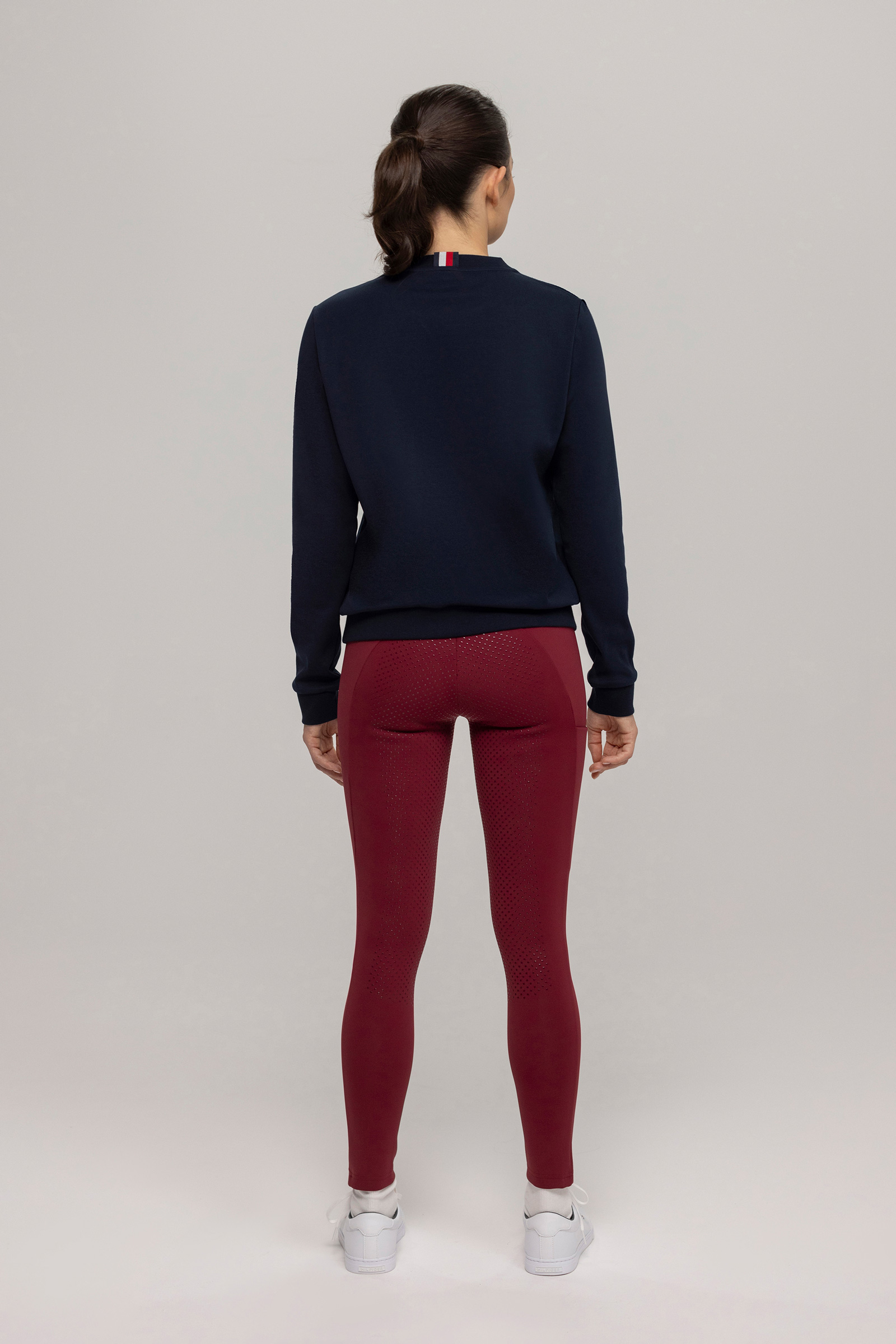 Rouge Tommy Hilfiger Equestrian Vermont dame ridebukser med fuldt s&aelig;de
