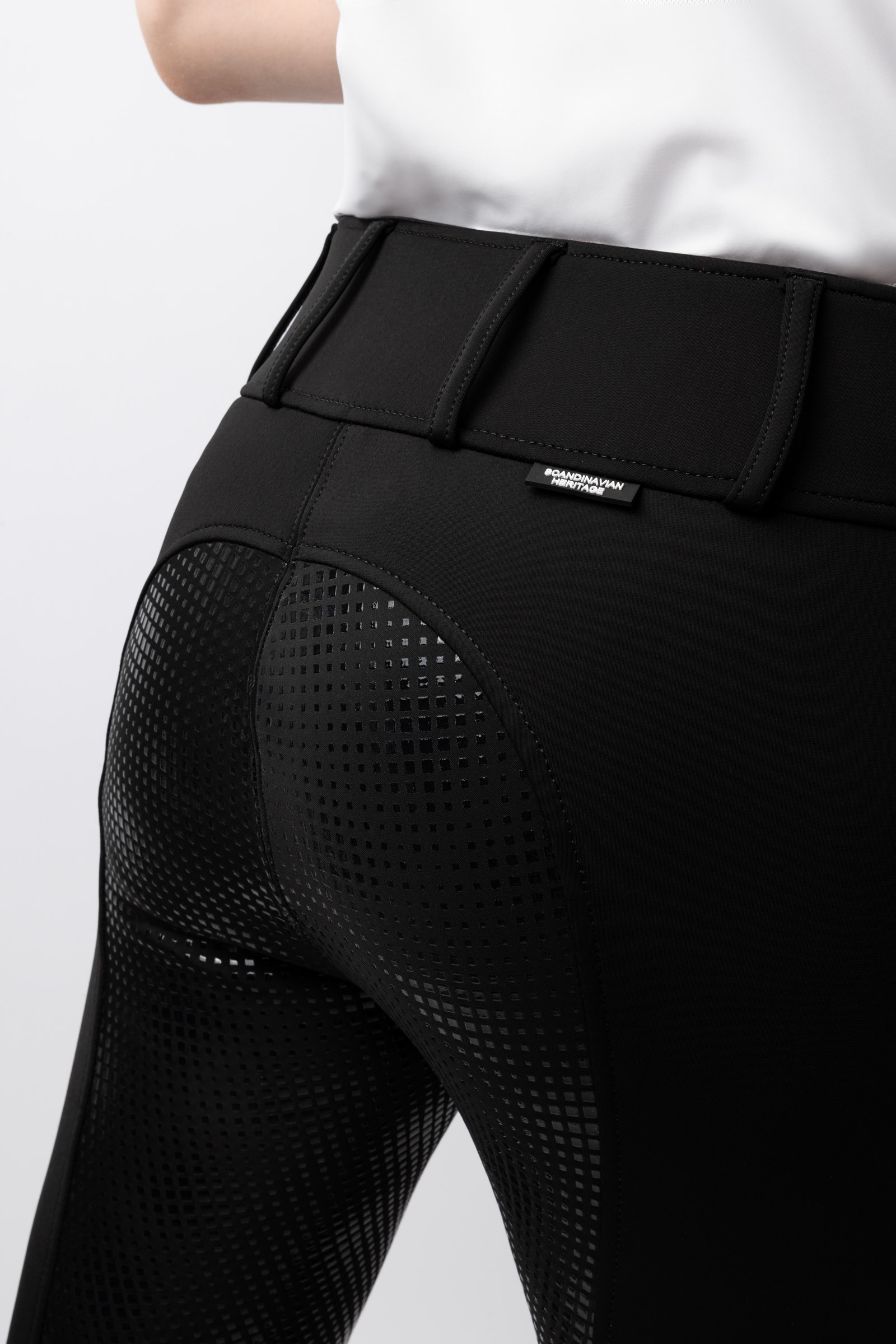 Horze Grand Prix Thermo Softshell Silikone FS Dameridebukser