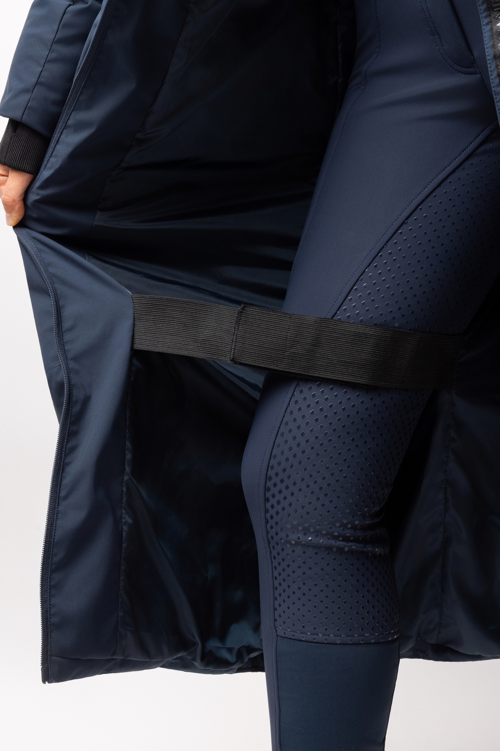 Horze Paloma lang polstret frakke til kvinder