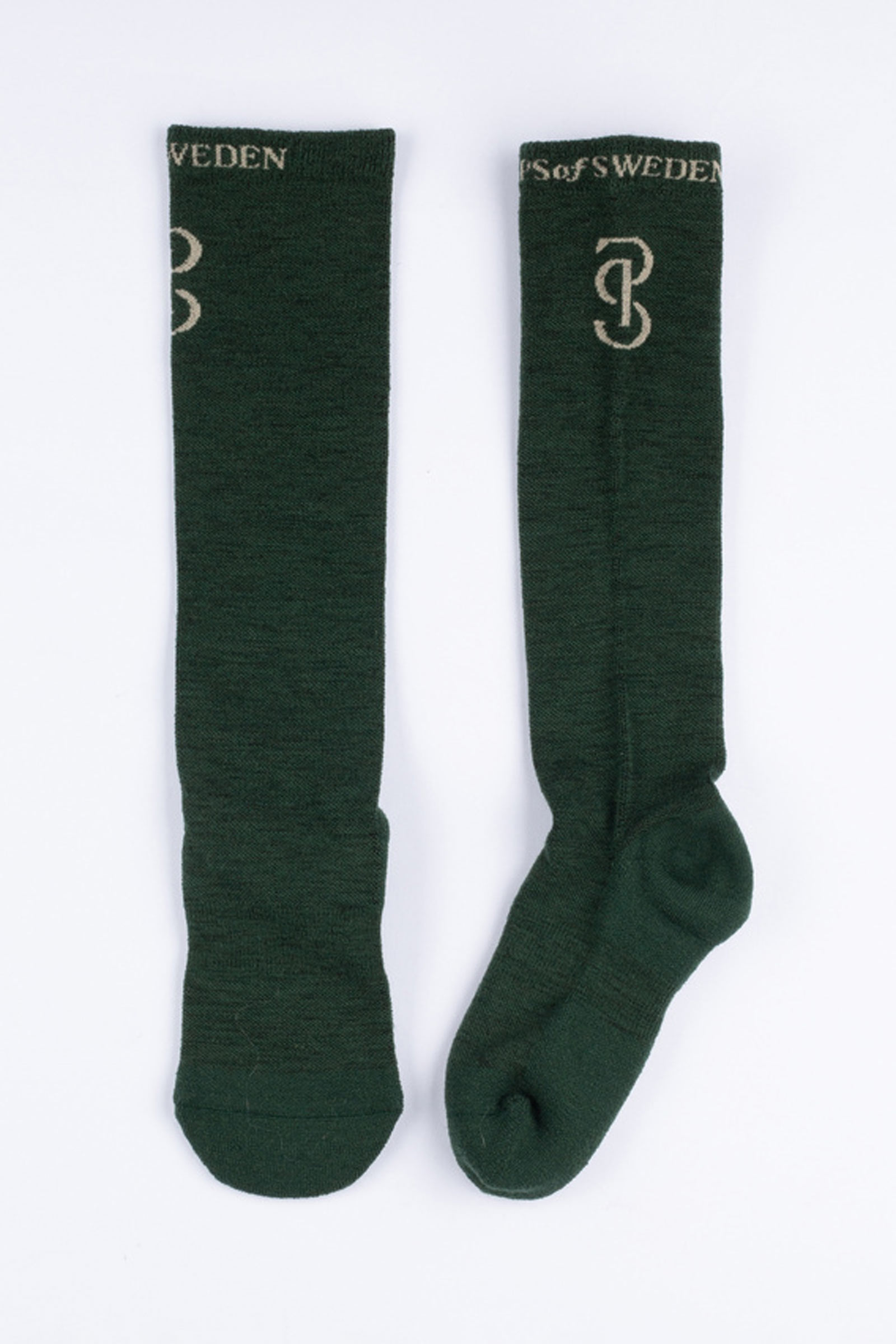 Midnight Green PS of Sweden Marion Merino Socks