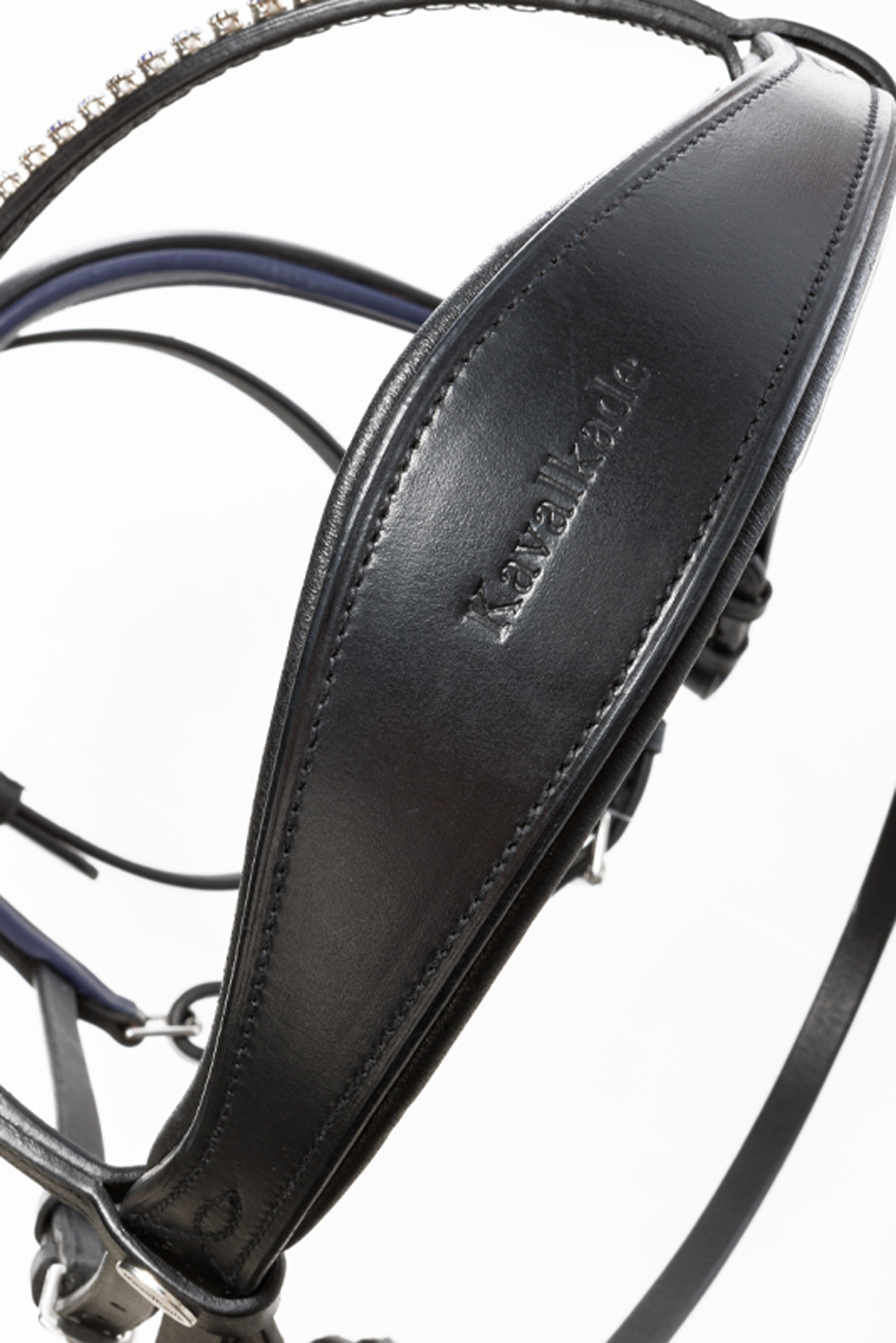 Kavalkade trense Ocean crank med næsebånd og kombineret næserem