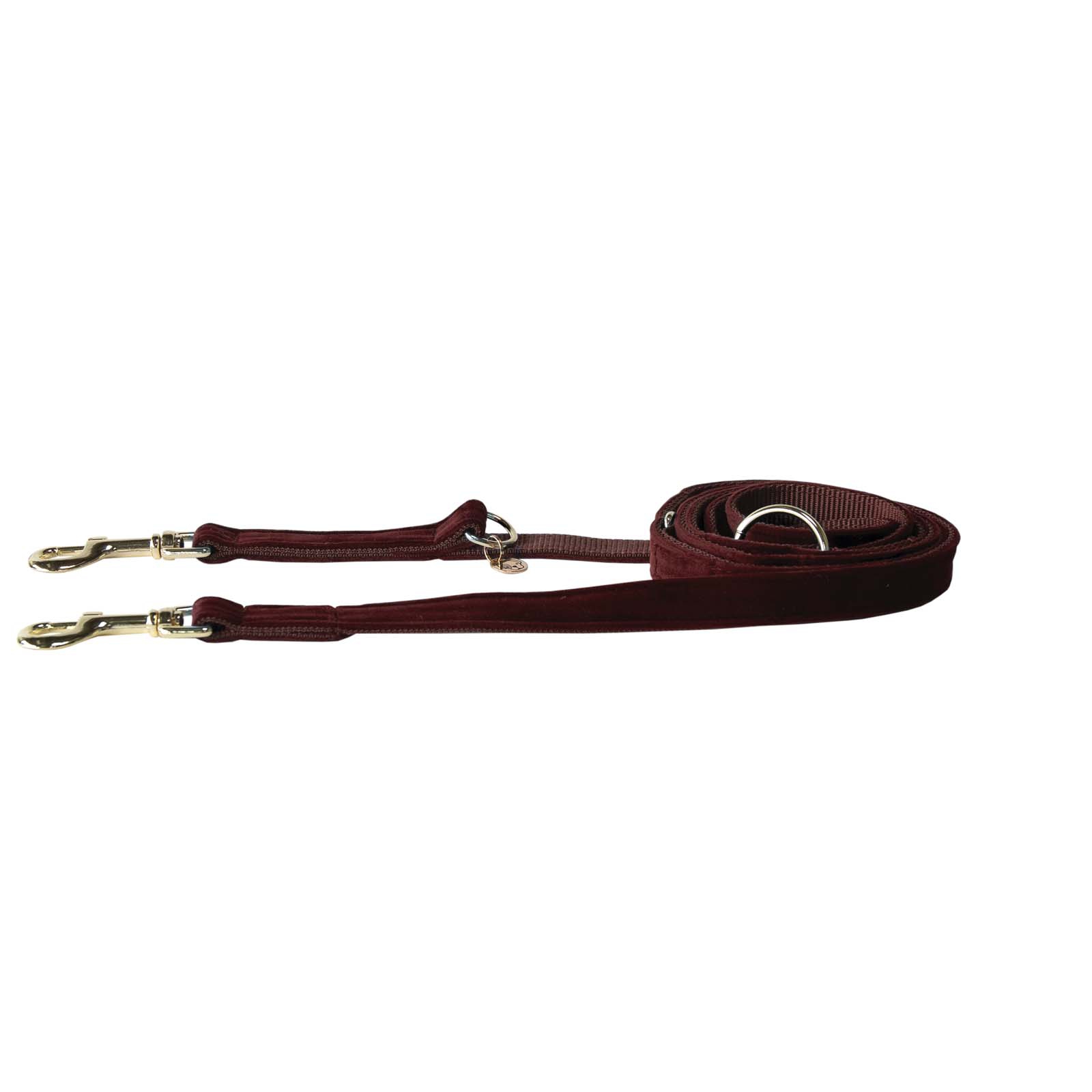 Dark Red Kentucky Dogwear Velour Hundelina, 200 cm