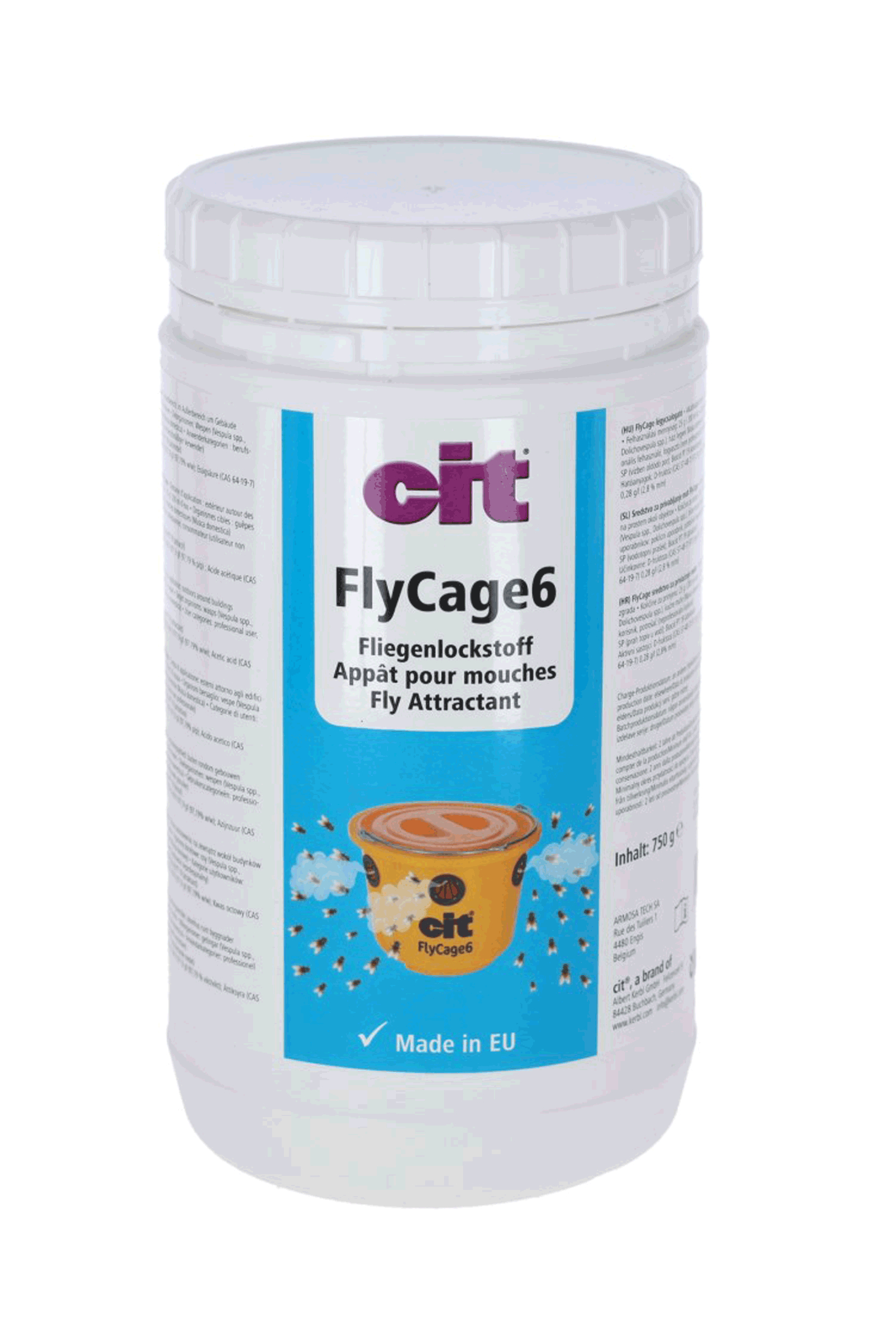 Kerbl Cit fluefanger FlyCage 6 lokkemiddel, 750 g