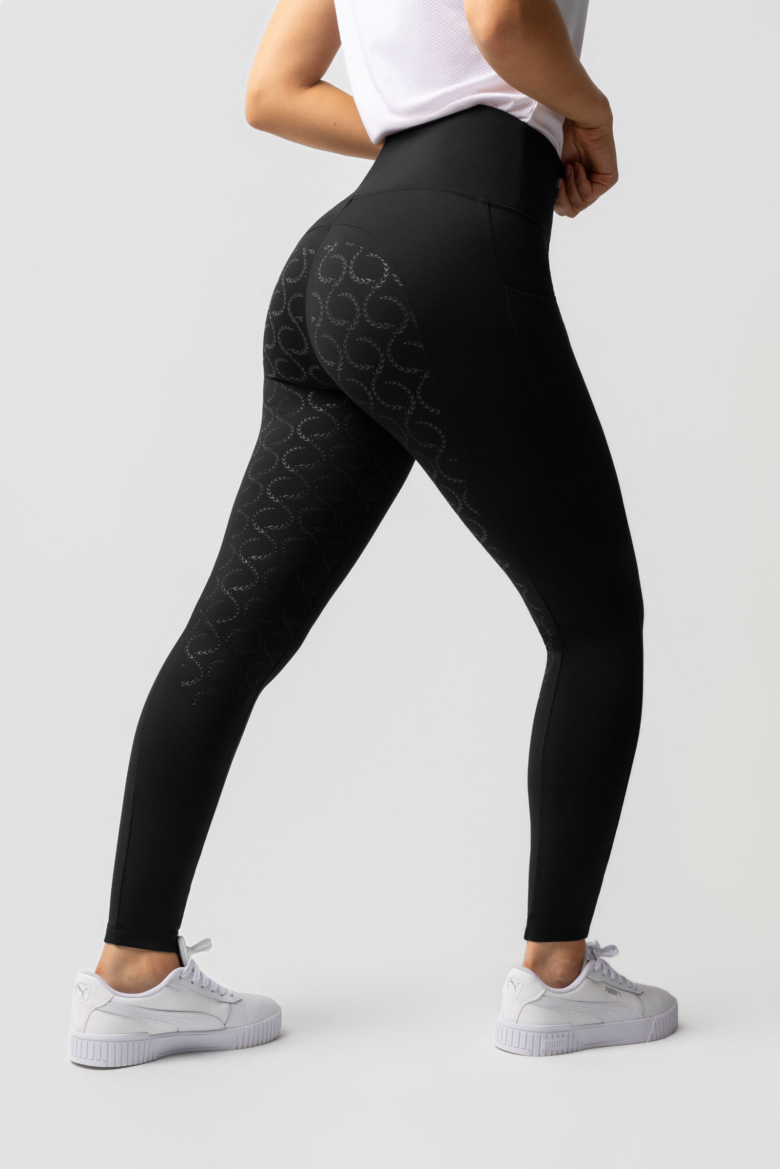 Horze Gillian Damernes Thermo fuldgrip leggings