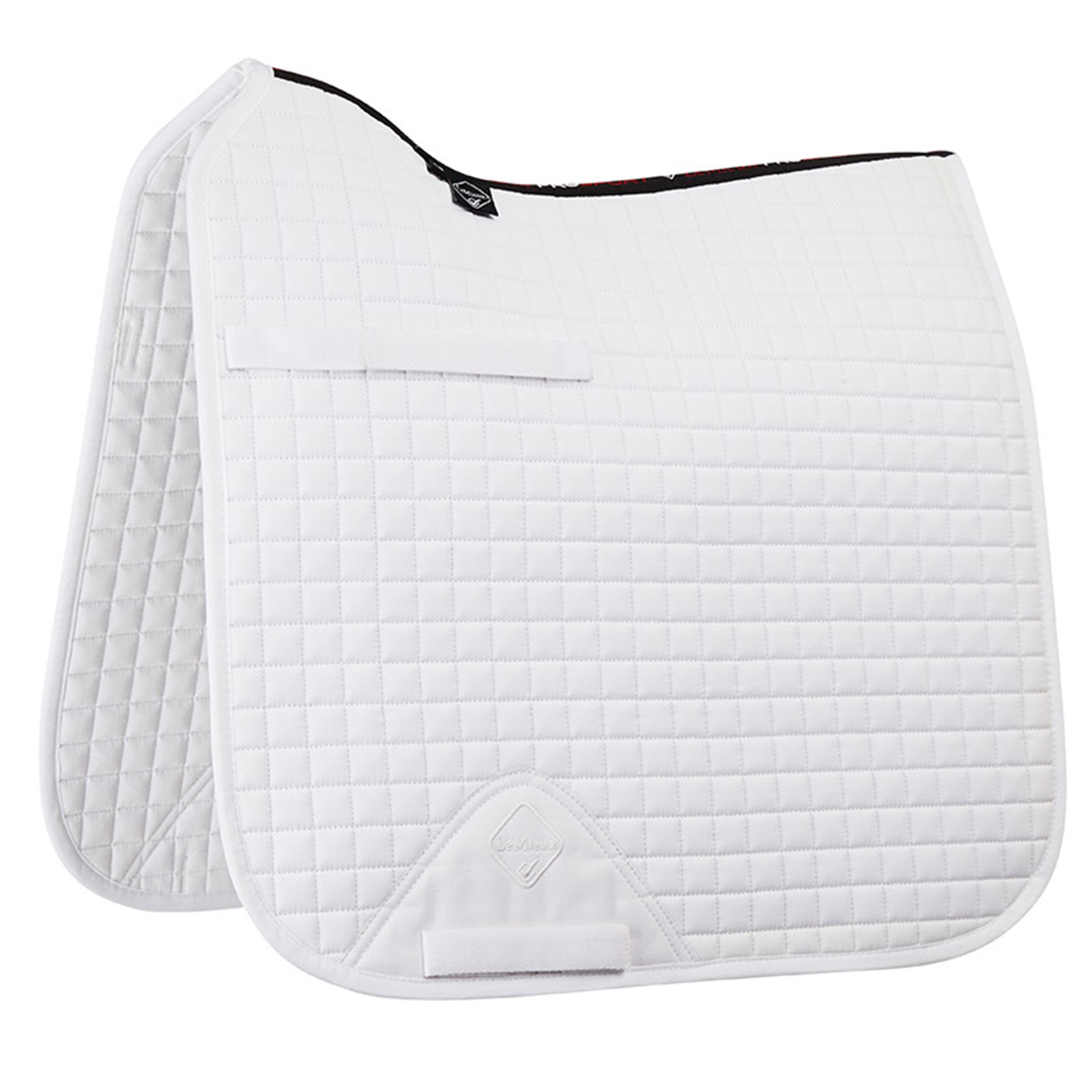 LeMieux Bomulds Dressurunderlag, lange stropper