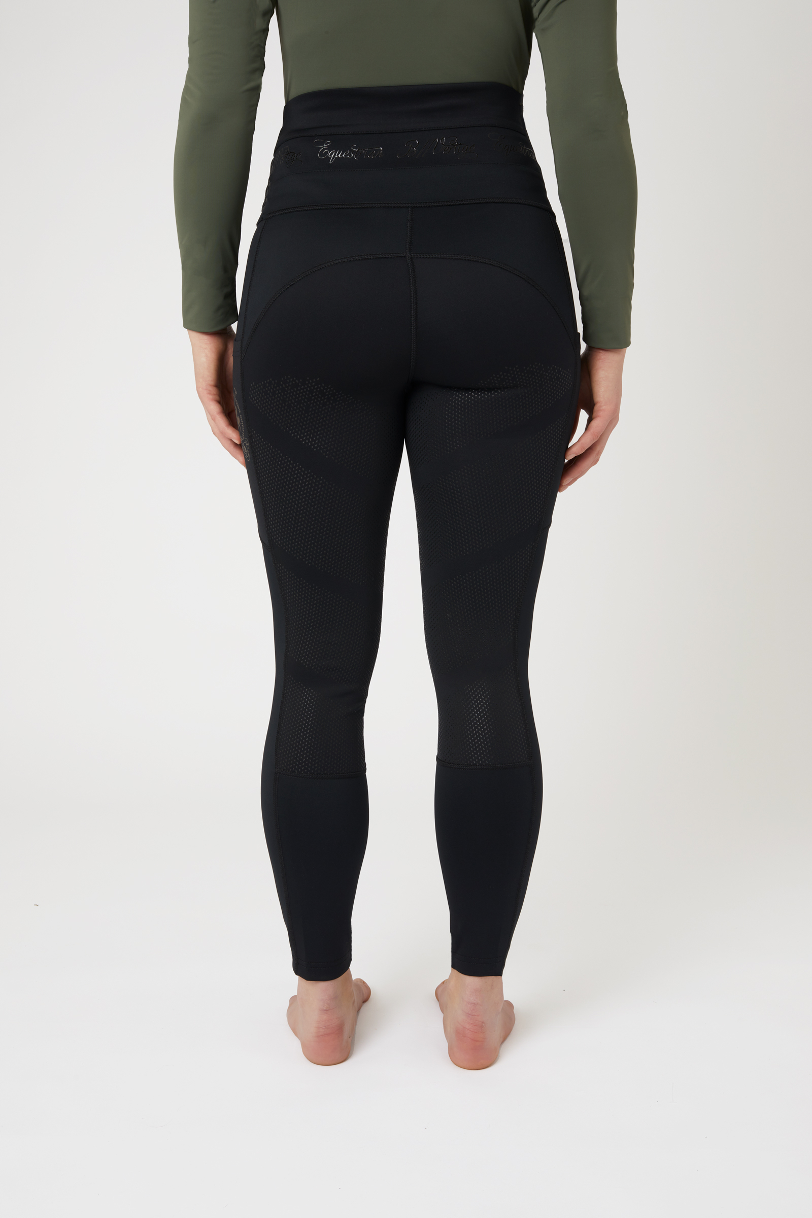 B Vertigo Caitlin Full Seat Ridetights med h&oslash;j talje, damemodel