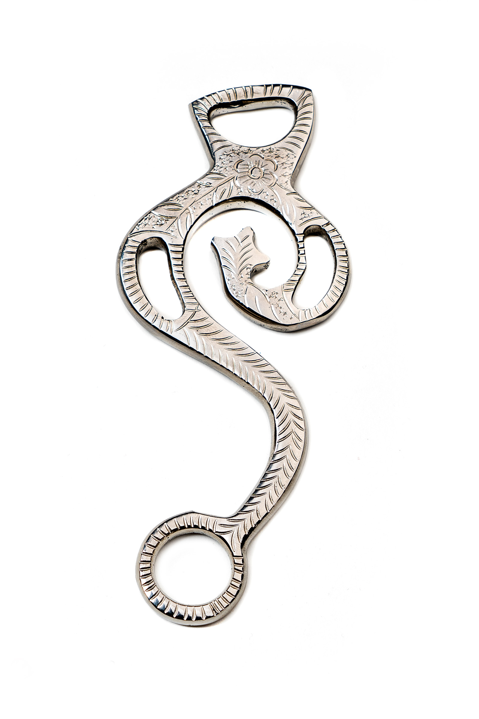 Stainless steel F.R.A. Freedom Riding Articles Barco Set Hackamore Shanks, 150 mm