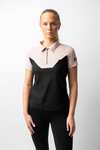 B Vertigo Giselle dame tofarvet poloshirt  