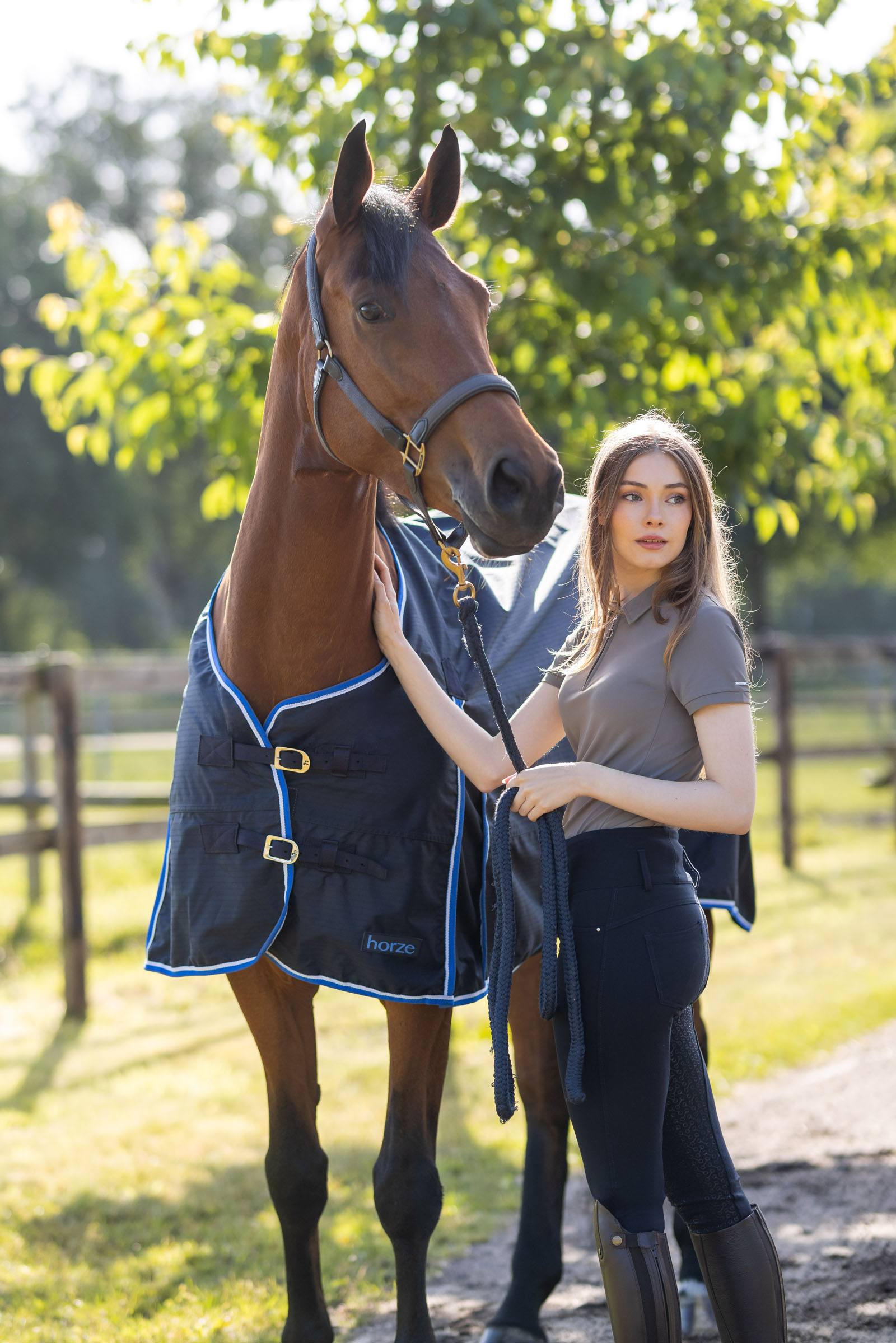 Horze Glasgow regnd&aelig;kken til fold, 0g
