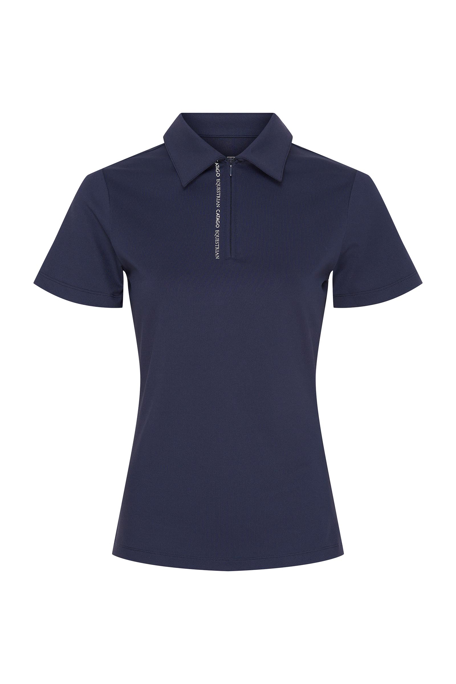 Navy CATAGO Nash SS Women´s Zip Polo