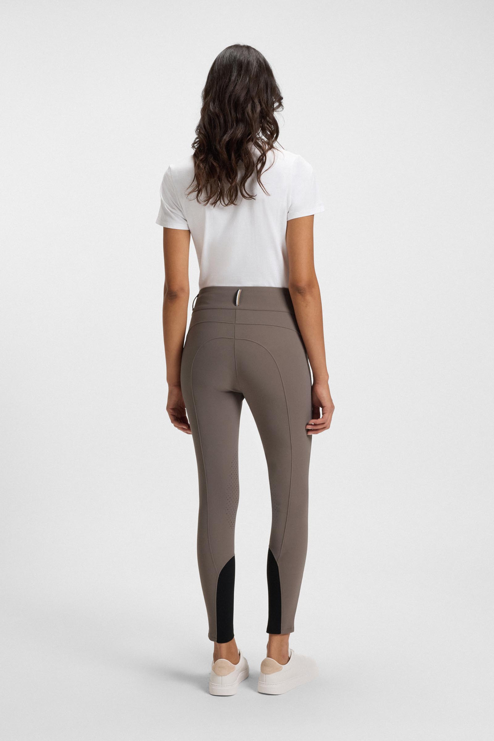 Boss Hannah dame High Waist kn&aelig;grip Technical ridebukser