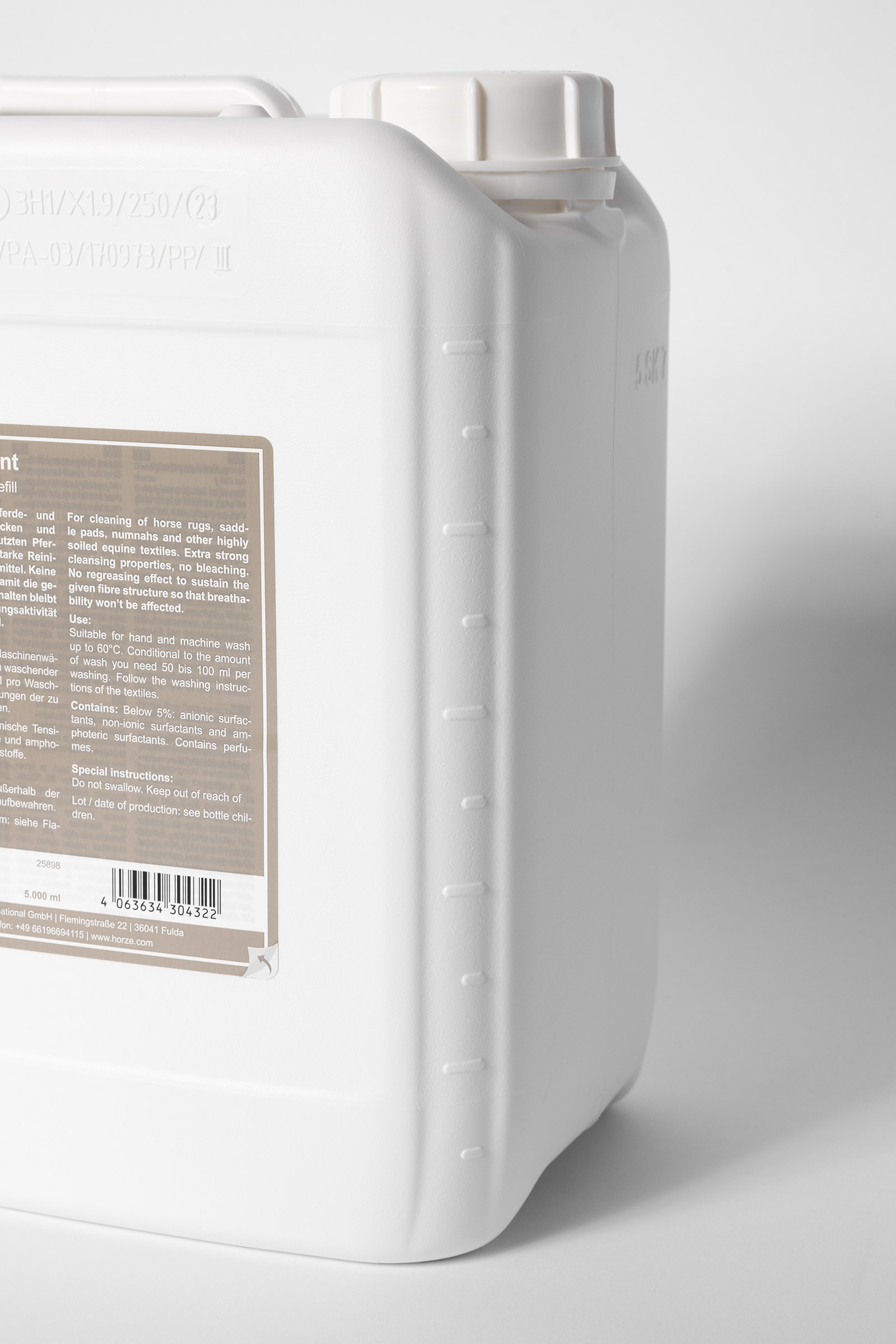 Horze D&aelig;kkenvaskemiddel, 5 l