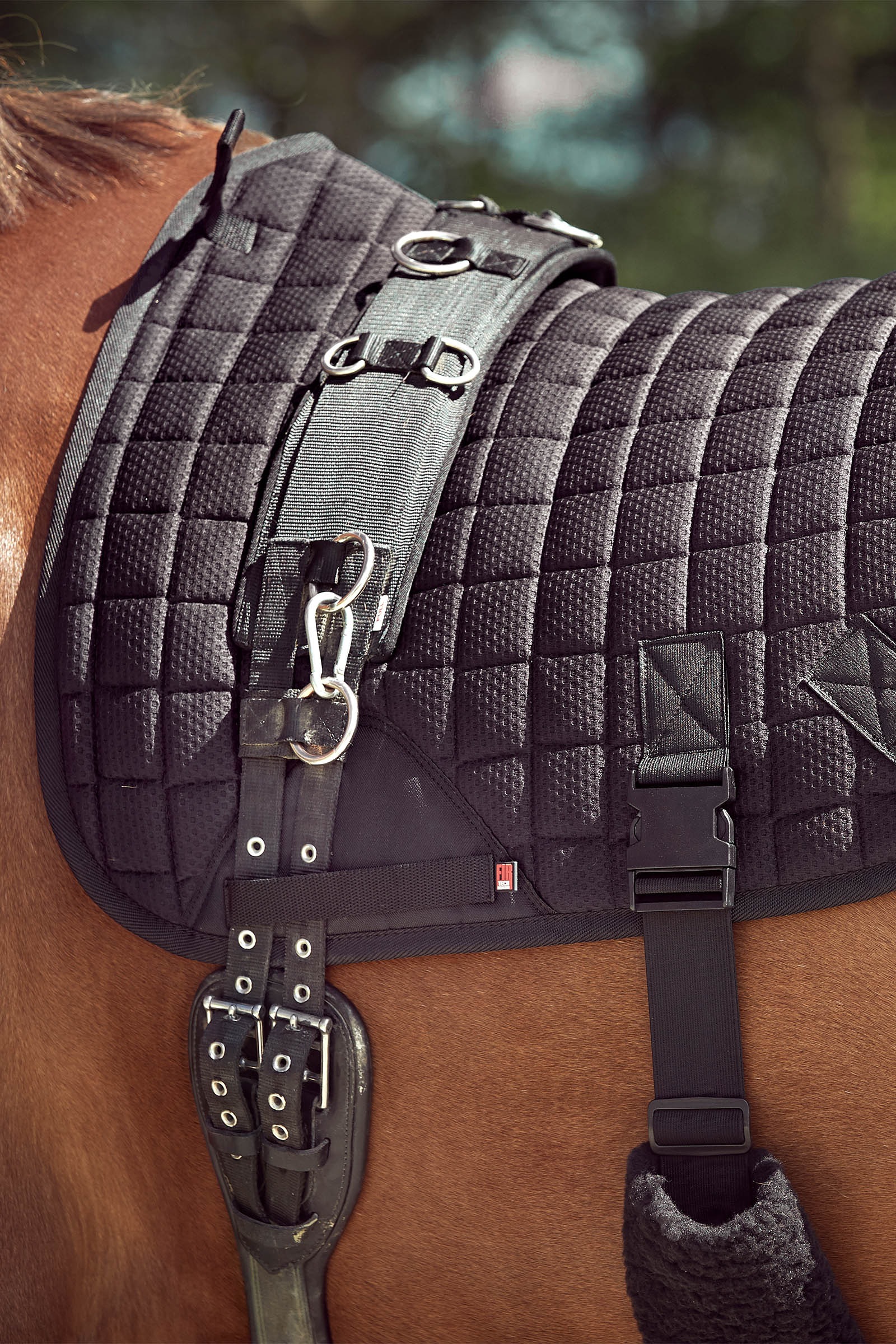 Catago FIR-Tech Training Allround Sadelunderlag med elastik