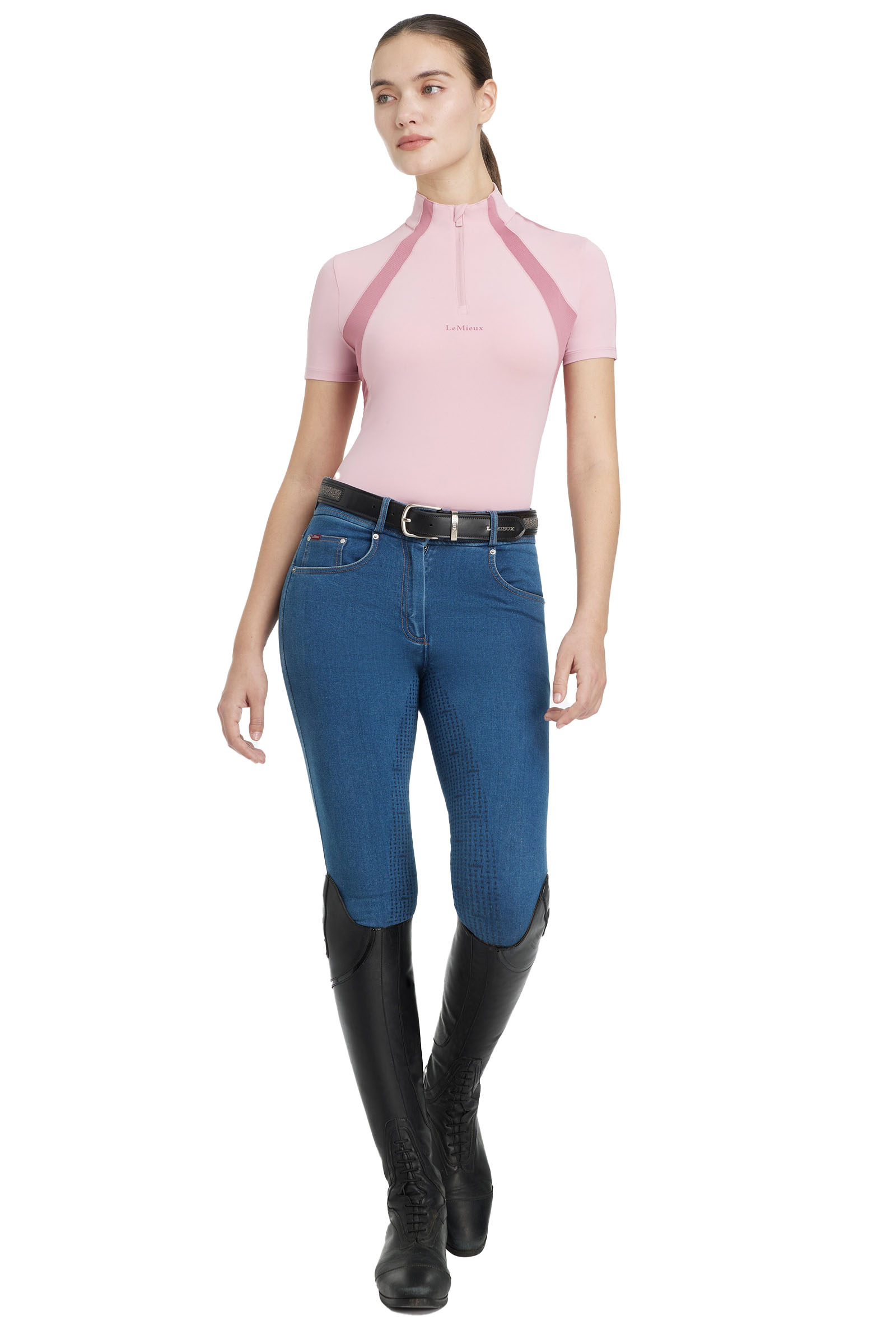 LeMieux Maria Mesh kortærmet baselayer