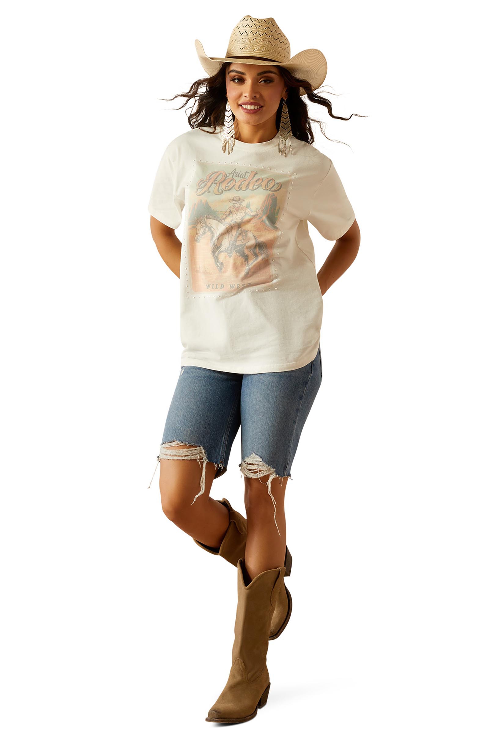 Ariat Rodeo dame T-shirt