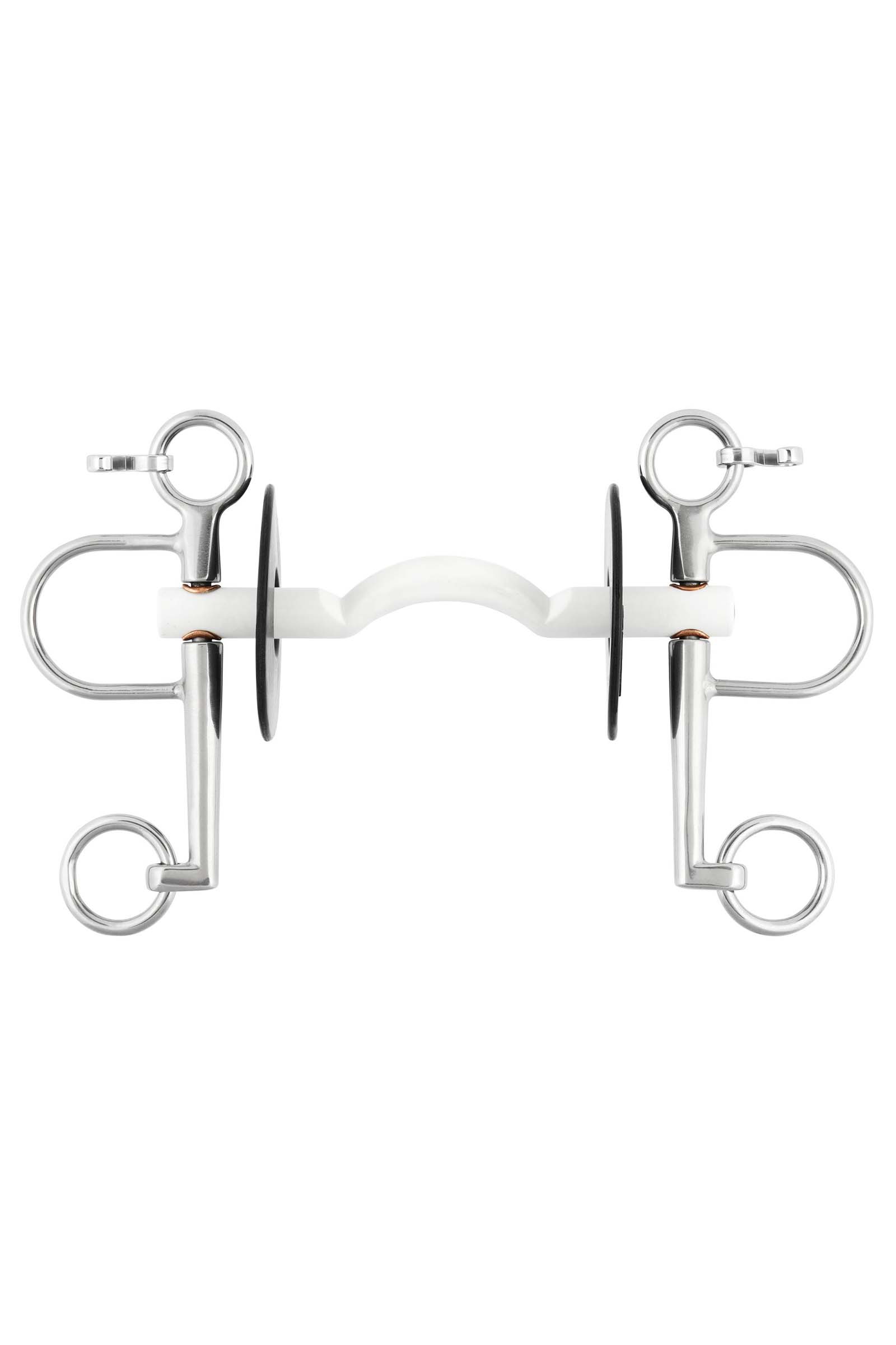 Sprenger Nathe Pelham Hard Mullen Mouth med Port, 15 mm, 7 cm Stænger