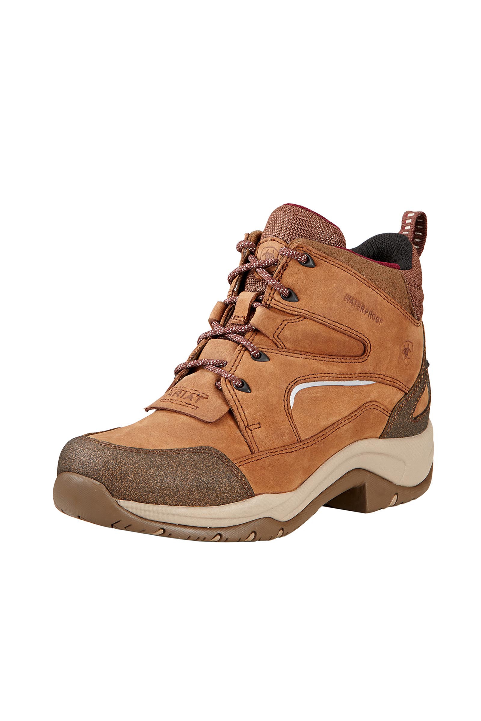 Praline Brown Ariat Telluride II H20 dames halvlange st&oslash;vler