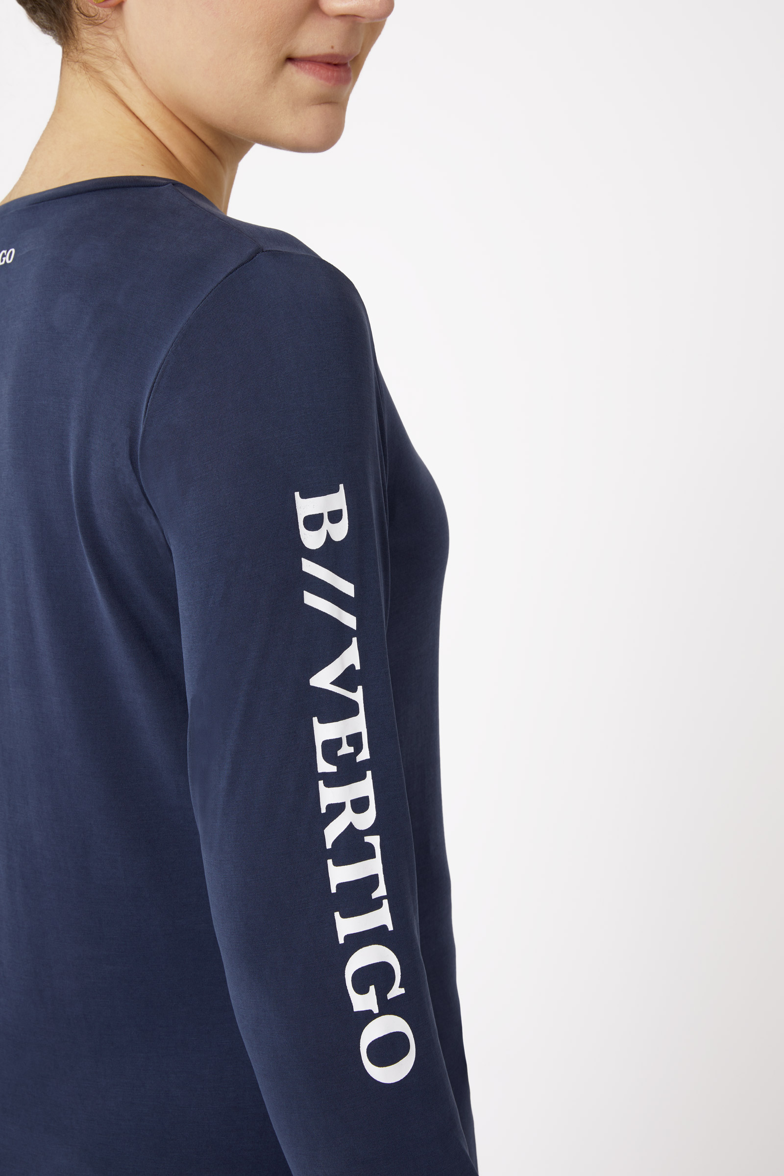 B Vertigo Daniele lang&aelig;rmet T-shirt, damemodel