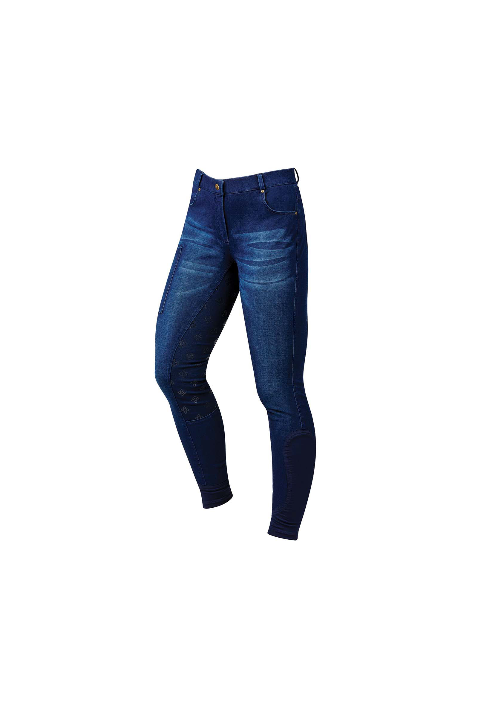 Dublin Shona denim-ridebukser med silikonegrip, damemodel