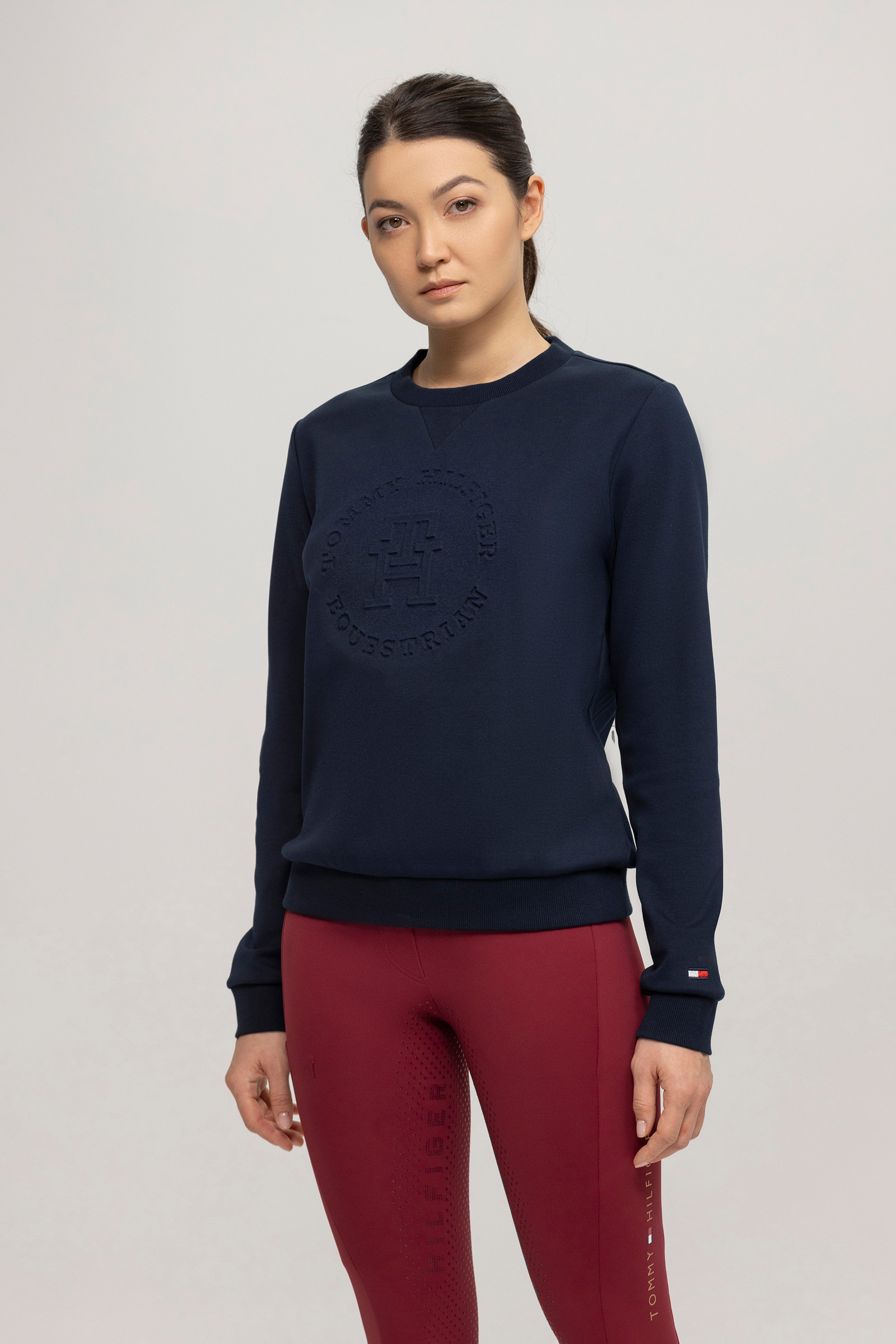 Tommy Hilfiger Equestrian Illinois dame sweatshirt med grafisk print