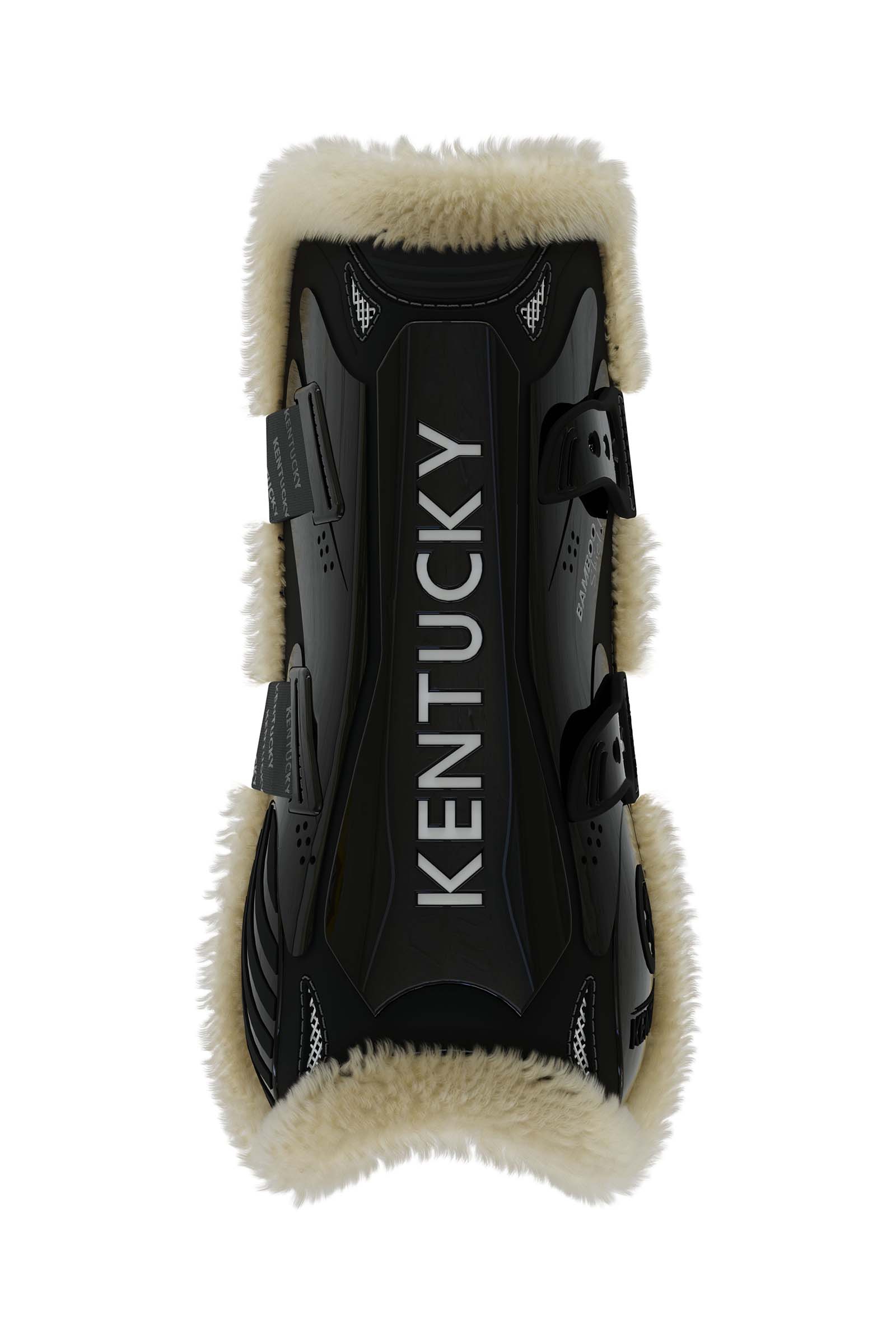 Kentucky Horsewear Vegan Sheepskin Bamboo Elastic Gamacher