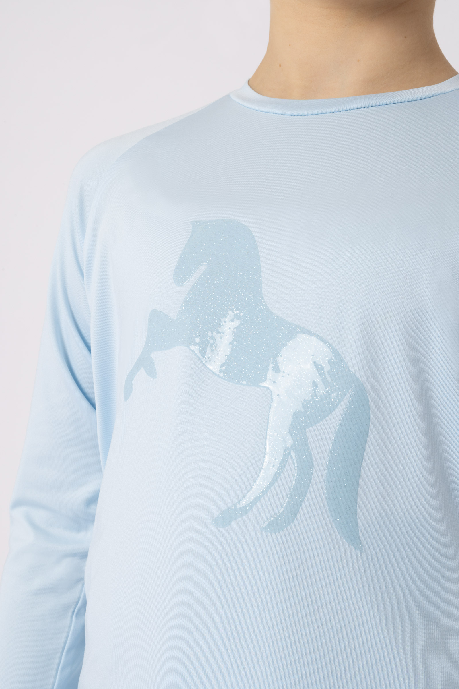 Horze Flora Funktionel Lang&aelig;rmet, b&oslash;rnemodel