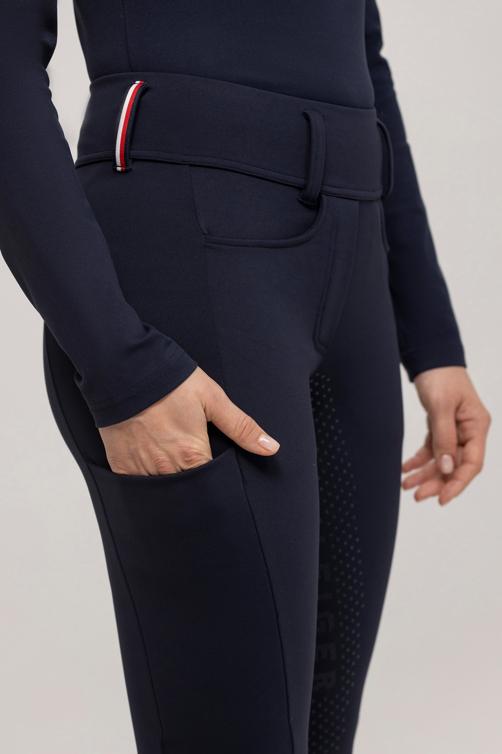 Tommy Hilfiger Equestrian Vermont dame ridebukser med fuldt s&aelig;de