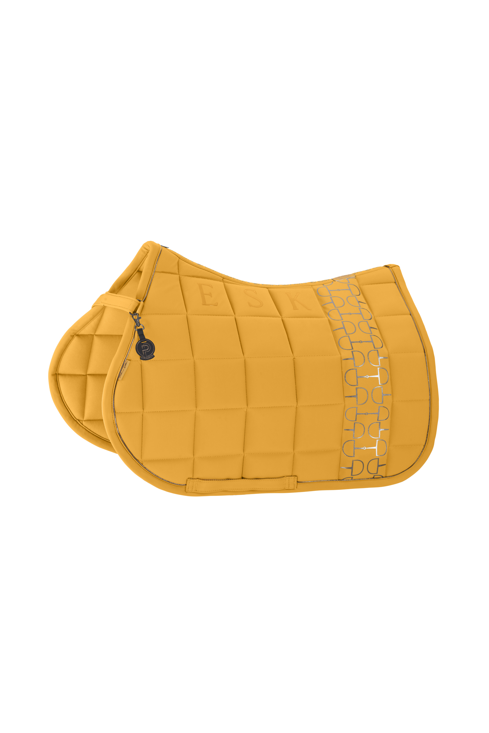 Golden Yellow Eskadron Platinum 25 Big Square Softshell allround sadelunderlag