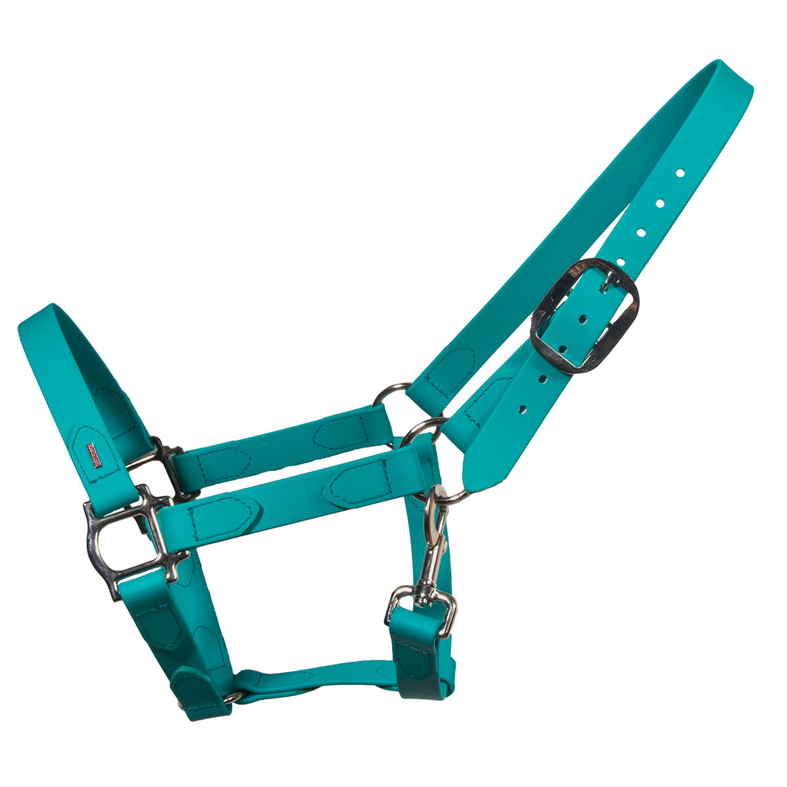 Turquoise Blue/Chrome Karlslund SuperStrap halter