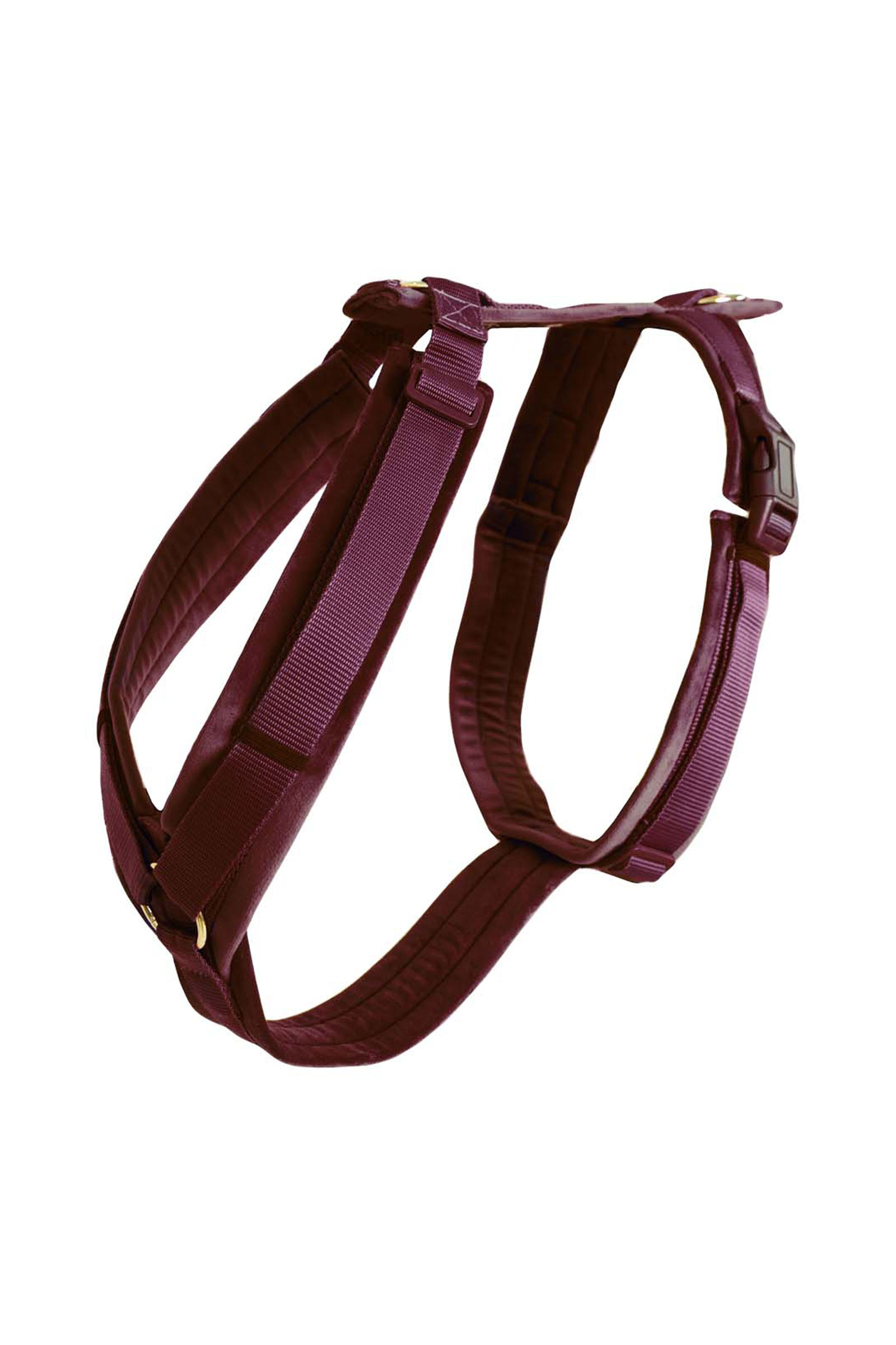 Dark Red Kentucky Dogwear Active Velvet hundesele