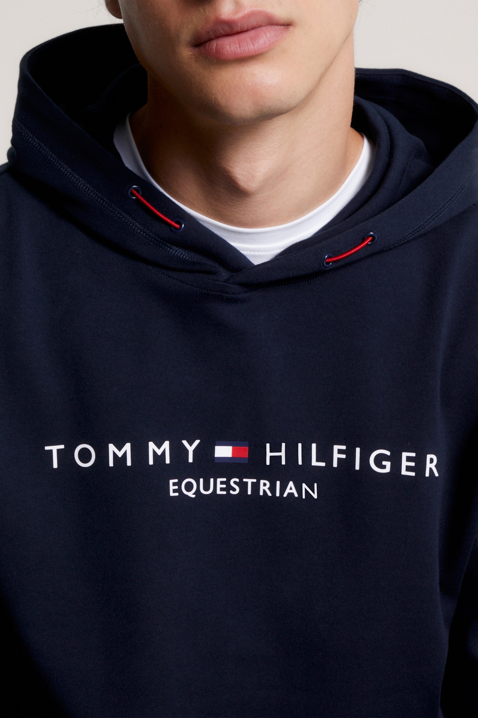 Tommy Hilfiger Equestrian Williamsburg hættetrøje med motiv