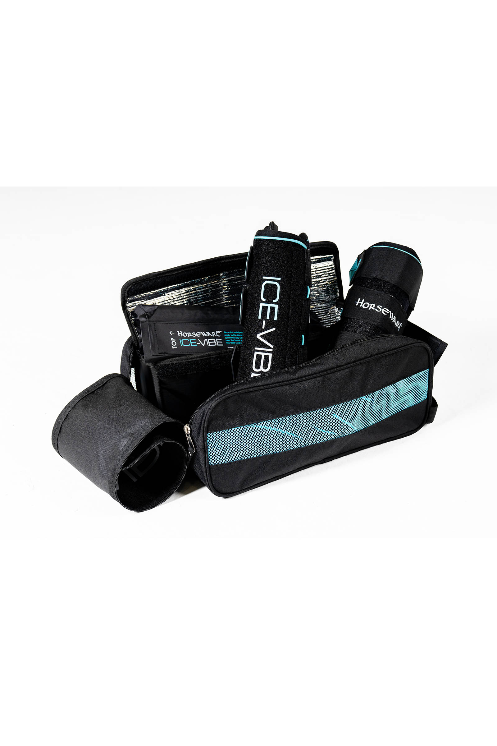 Horseware Ice-Vibe kølegamascher med vibration (par)