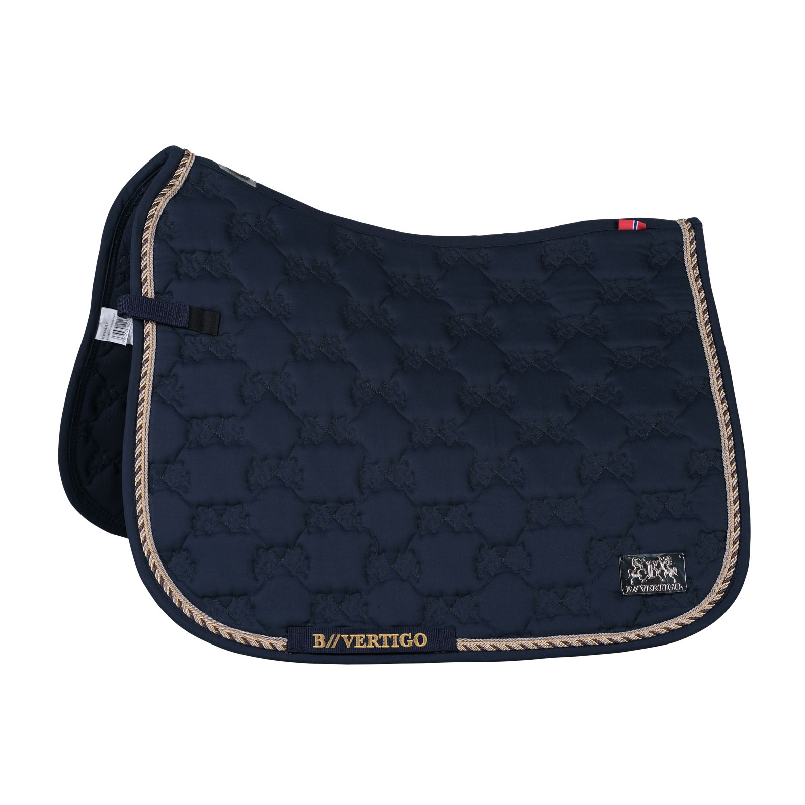 Dark Navy B Vertigo Monaco dressurunderlag