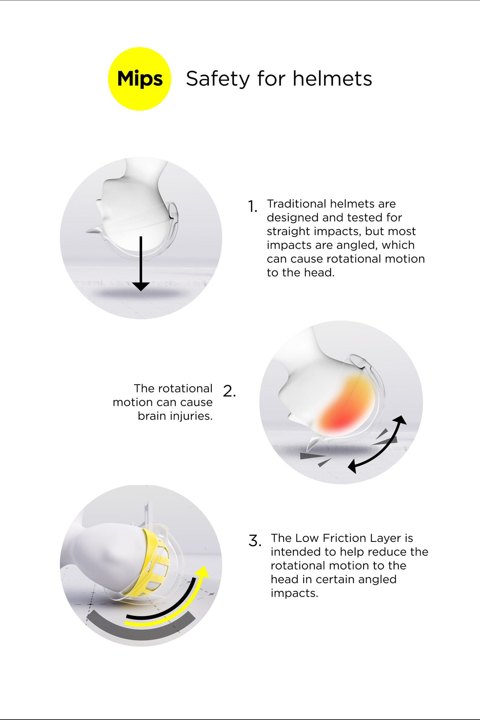 B Vertigo Majoris Mips Hjelm med rhinsten