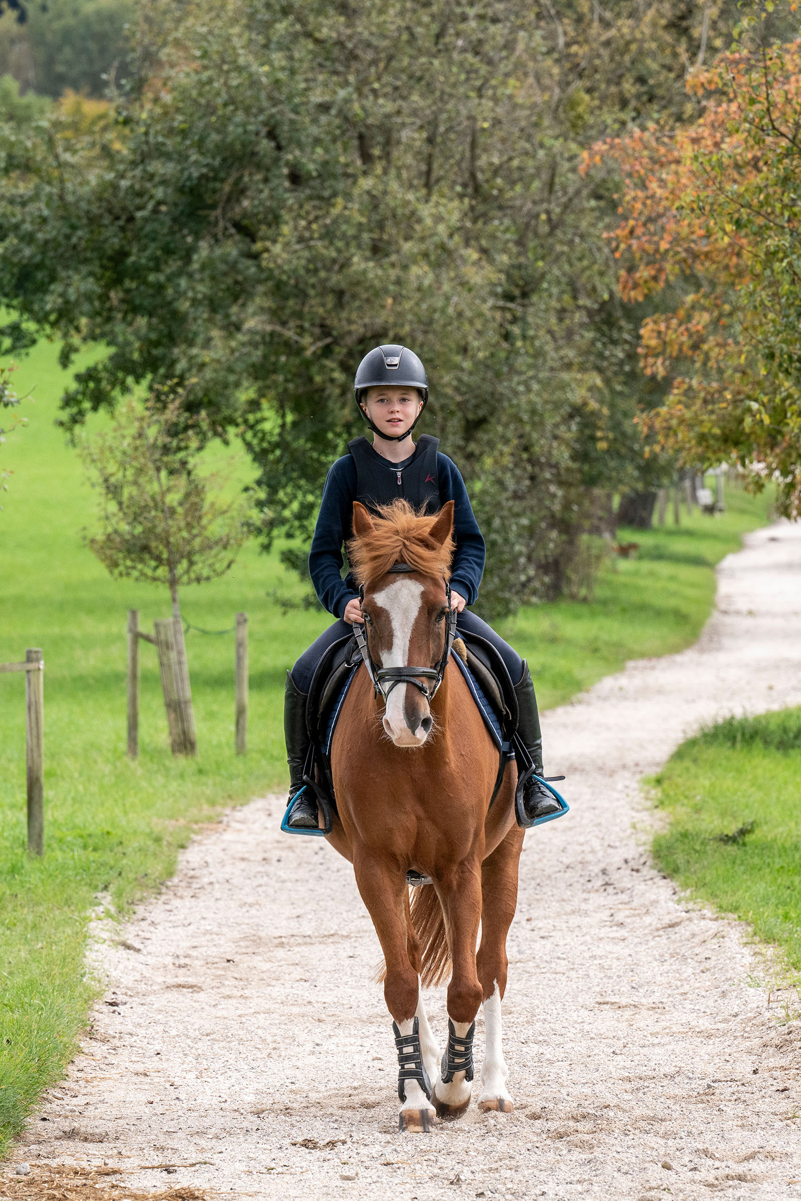 Komperdell Ultra Fit Junior ridekropsbeskytter