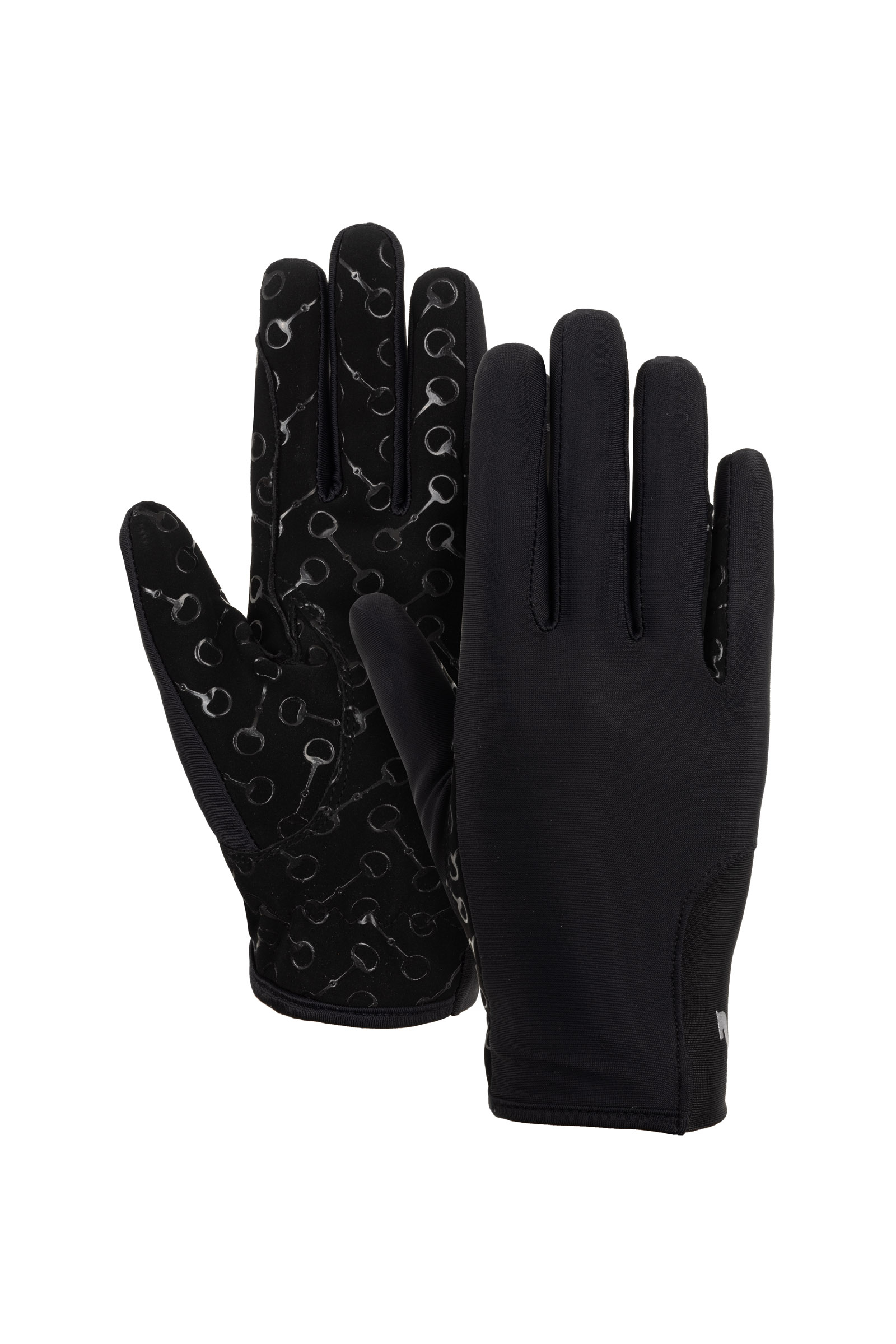 Horze Ridehandsker med silikoneprint i h&aring;ndfladen, b&oslash;rn