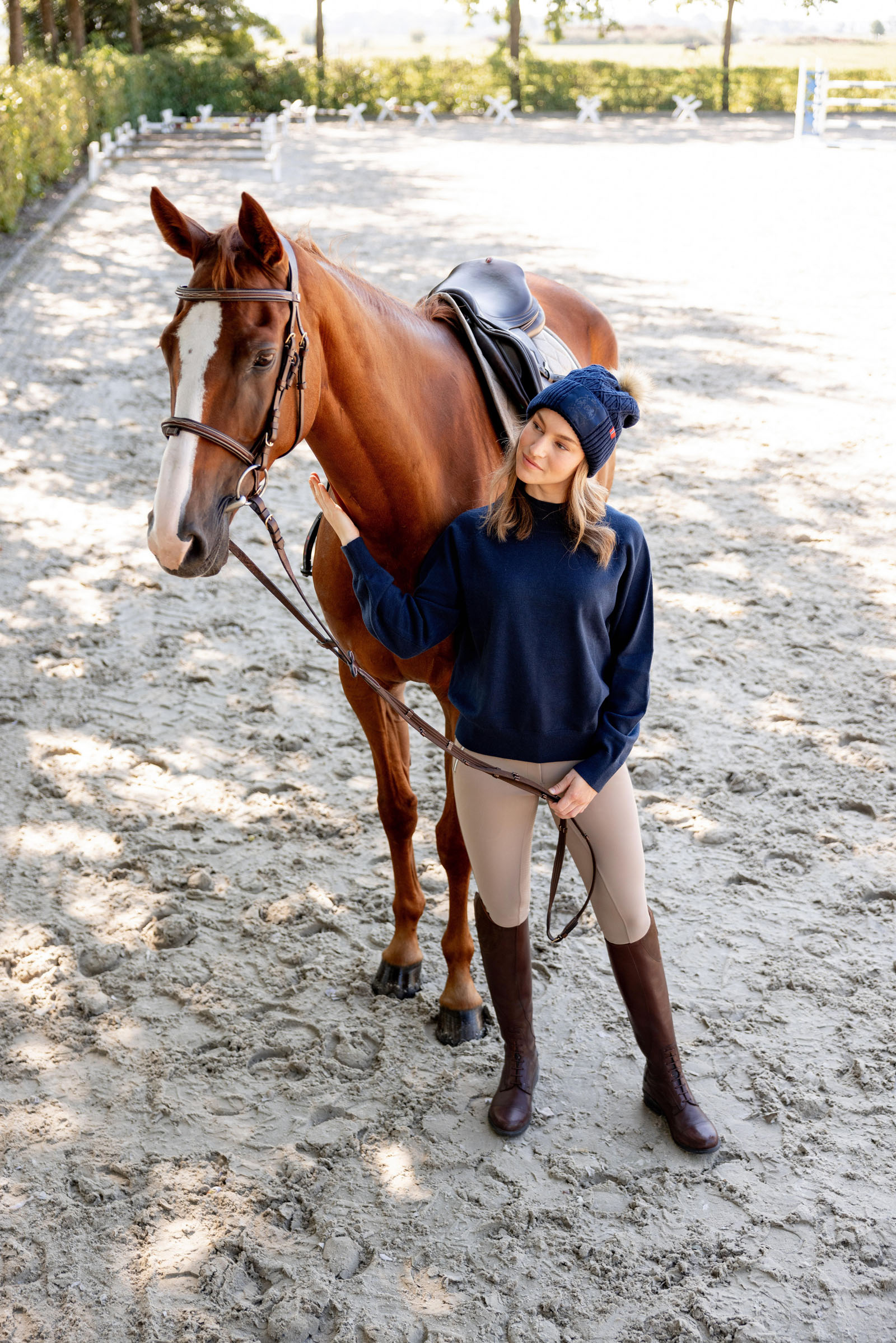 B Vertigo Faye Uldblandings Pullover