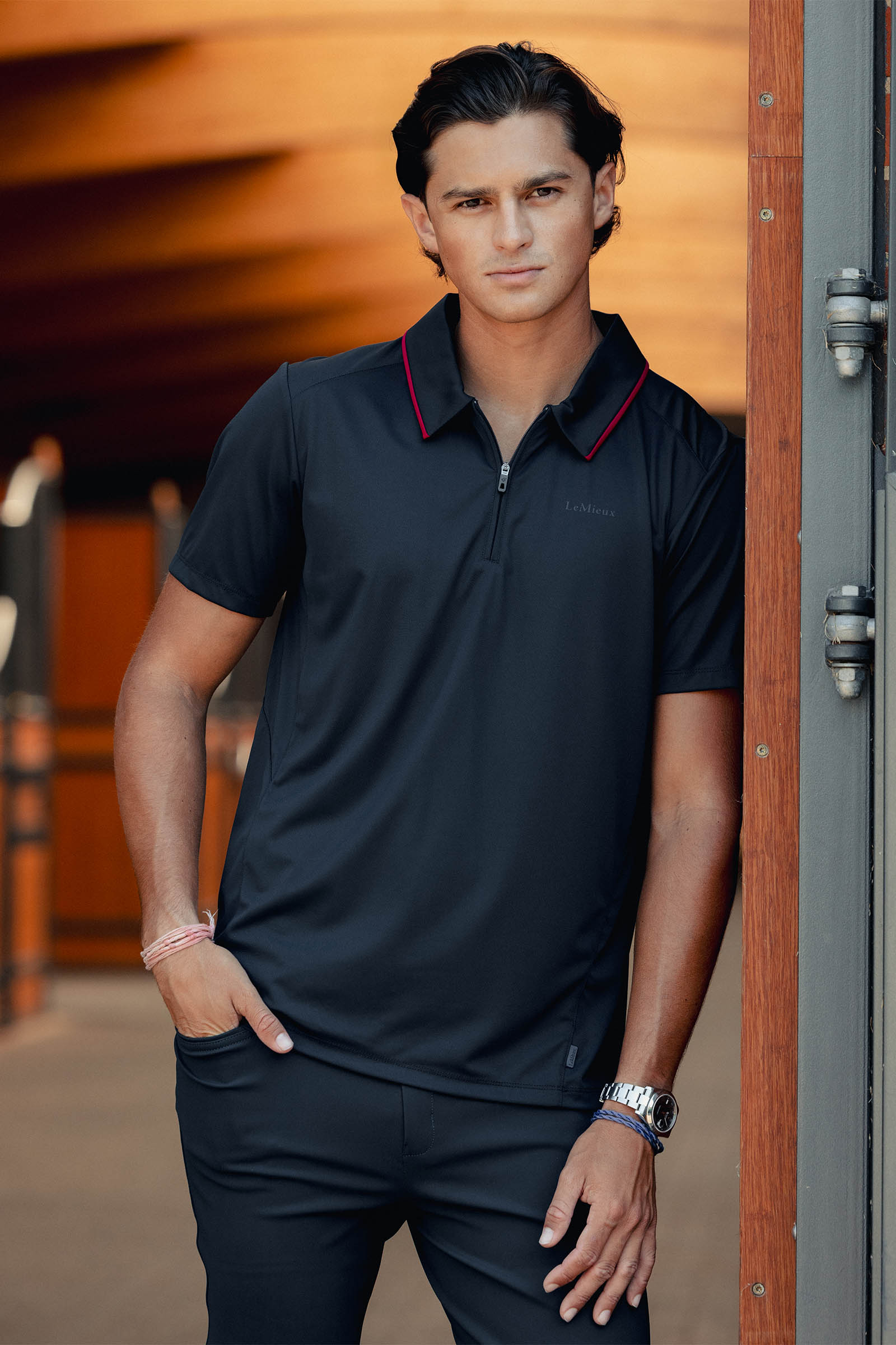 LeMieux herre performance poloshirt