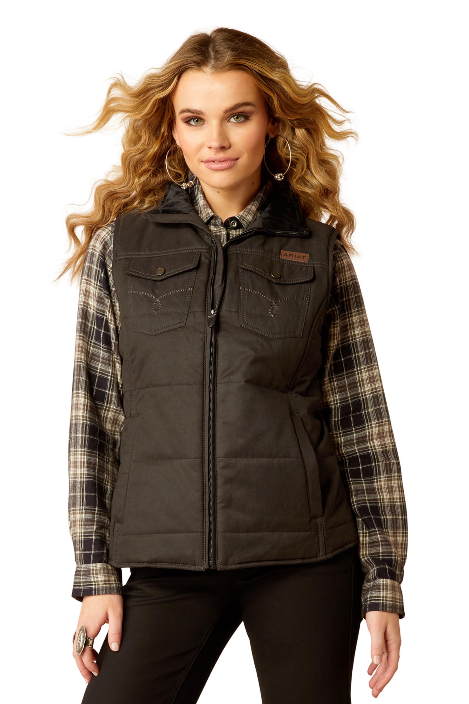 Ariat Grizzly Dame quiltet vest