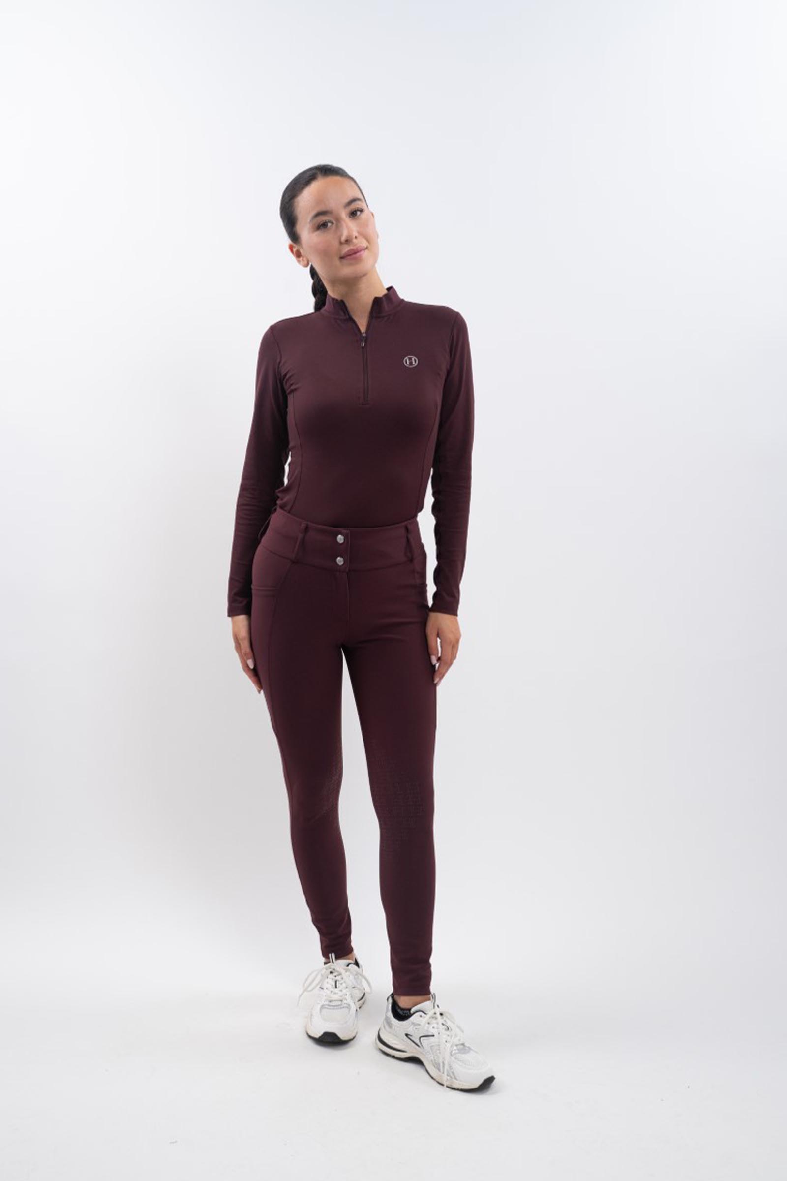 Harcour Luce dame ridebukser med kn&aelig;grip