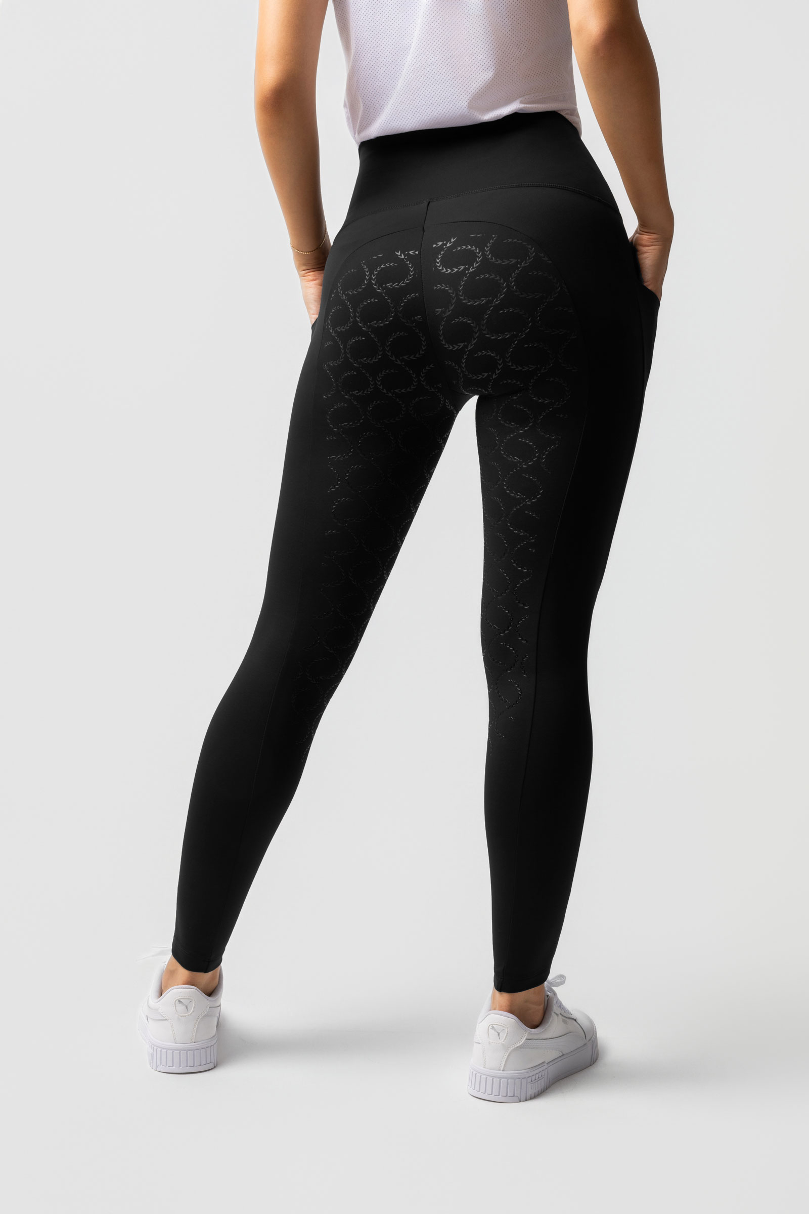 Horze Gillian Damernes Thermo fuldgrip leggings