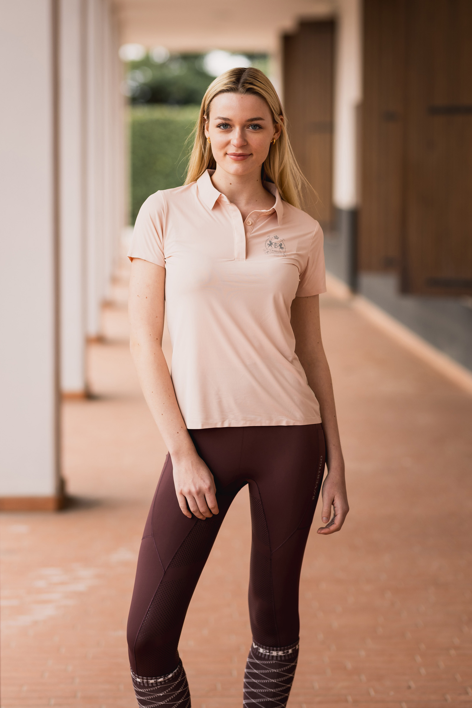 B Vertigo Daphne Seamless Poloshirt, damemodel