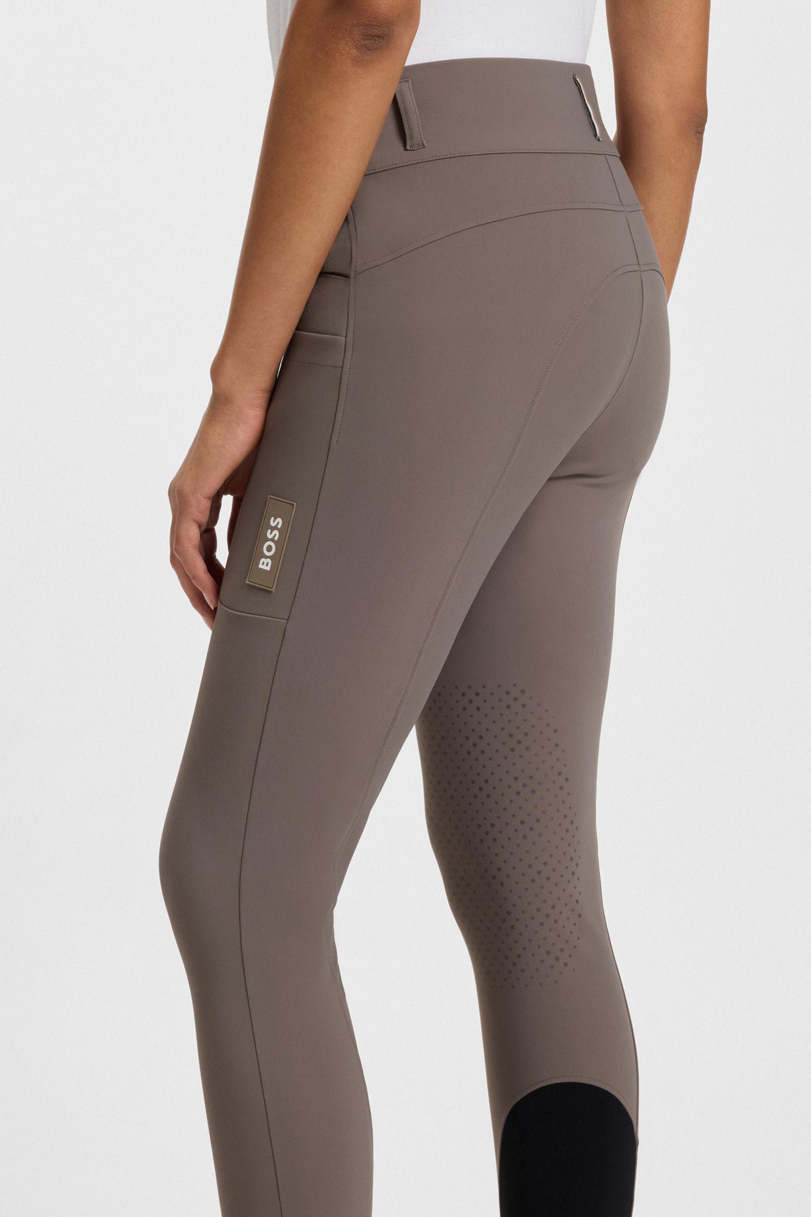 Boss Hannah dame High Waist kn&aelig;grip Technical ridebukser