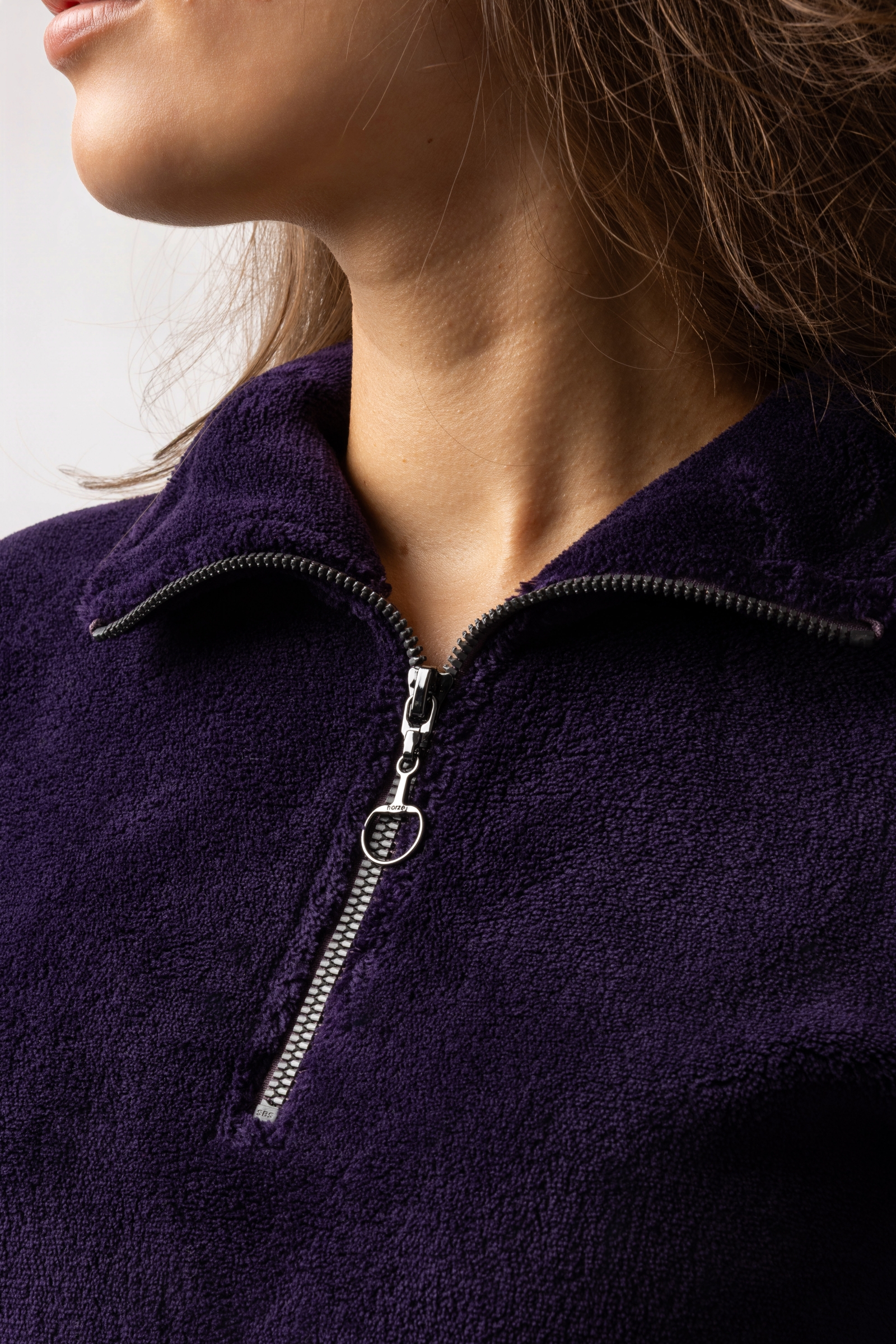 Horze Frieda Damernes anorak fleece sweater