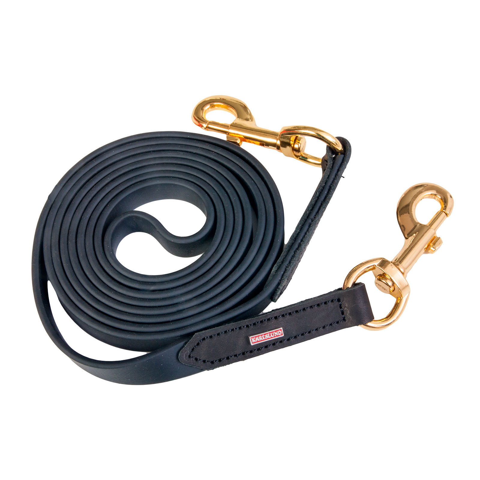 Black/Brass Karlslund SuperStrap tøjler