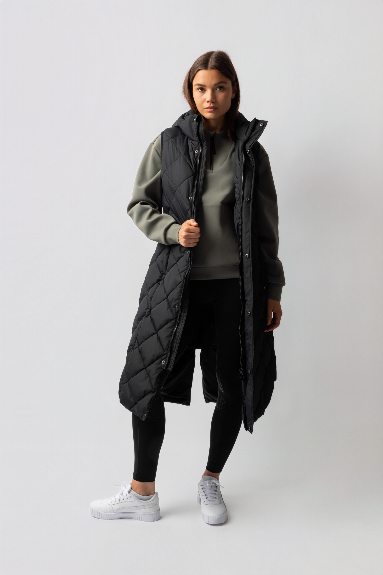 B Vertigo Gem Lang polstret ridevest