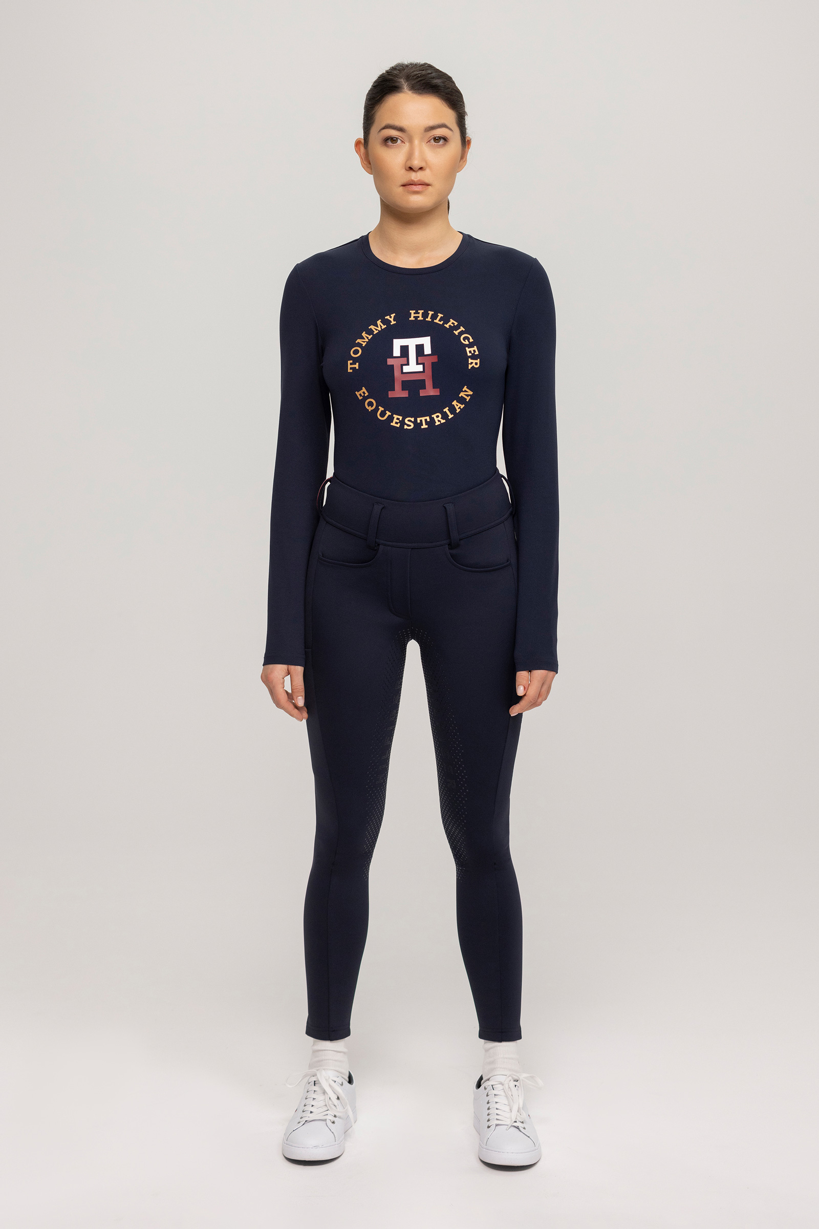 Tommy Hilfiger Equestrian Vermont dame ridebukser med fuldt s&aelig;de