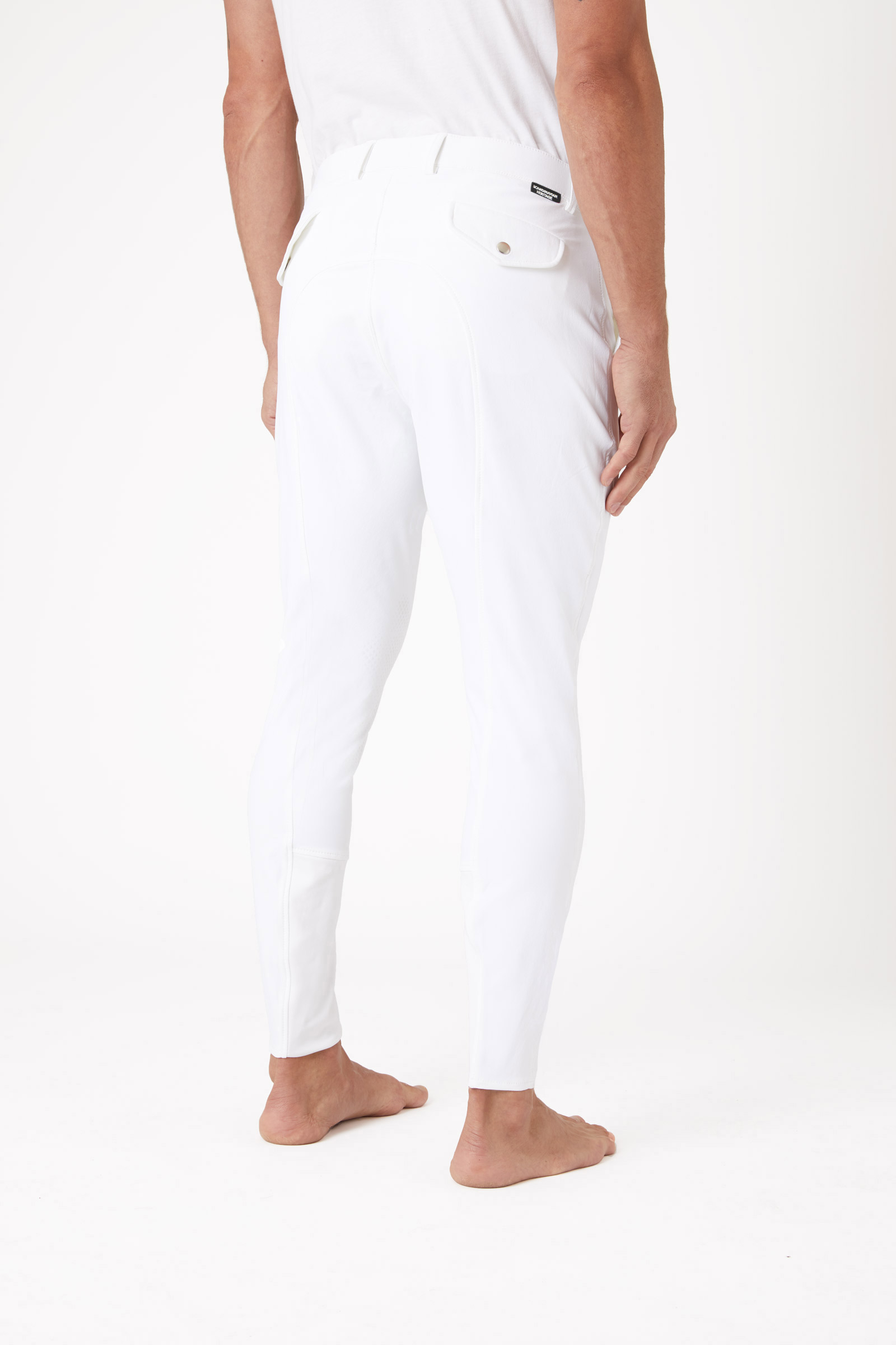 Horze Grand Prix ridebukser til herrer med silikone-kn&aelig;grip