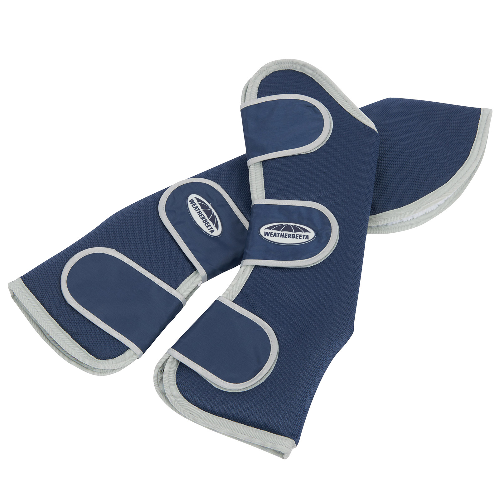 Dark Blue/Silver Weatherbeeta Wide Tab Lange Transportgamacher