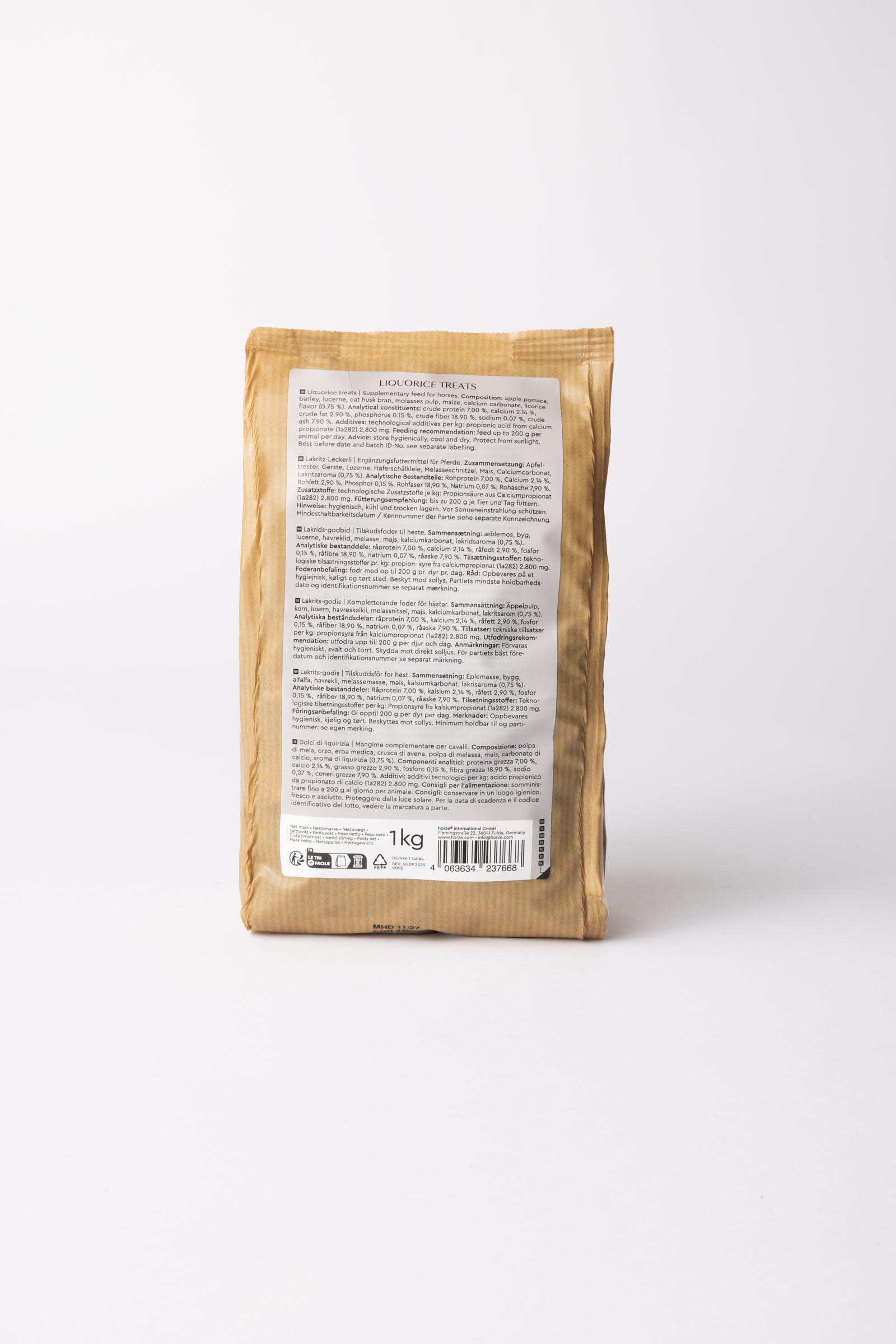 Horze Godbidder med Lakrids, 1kg